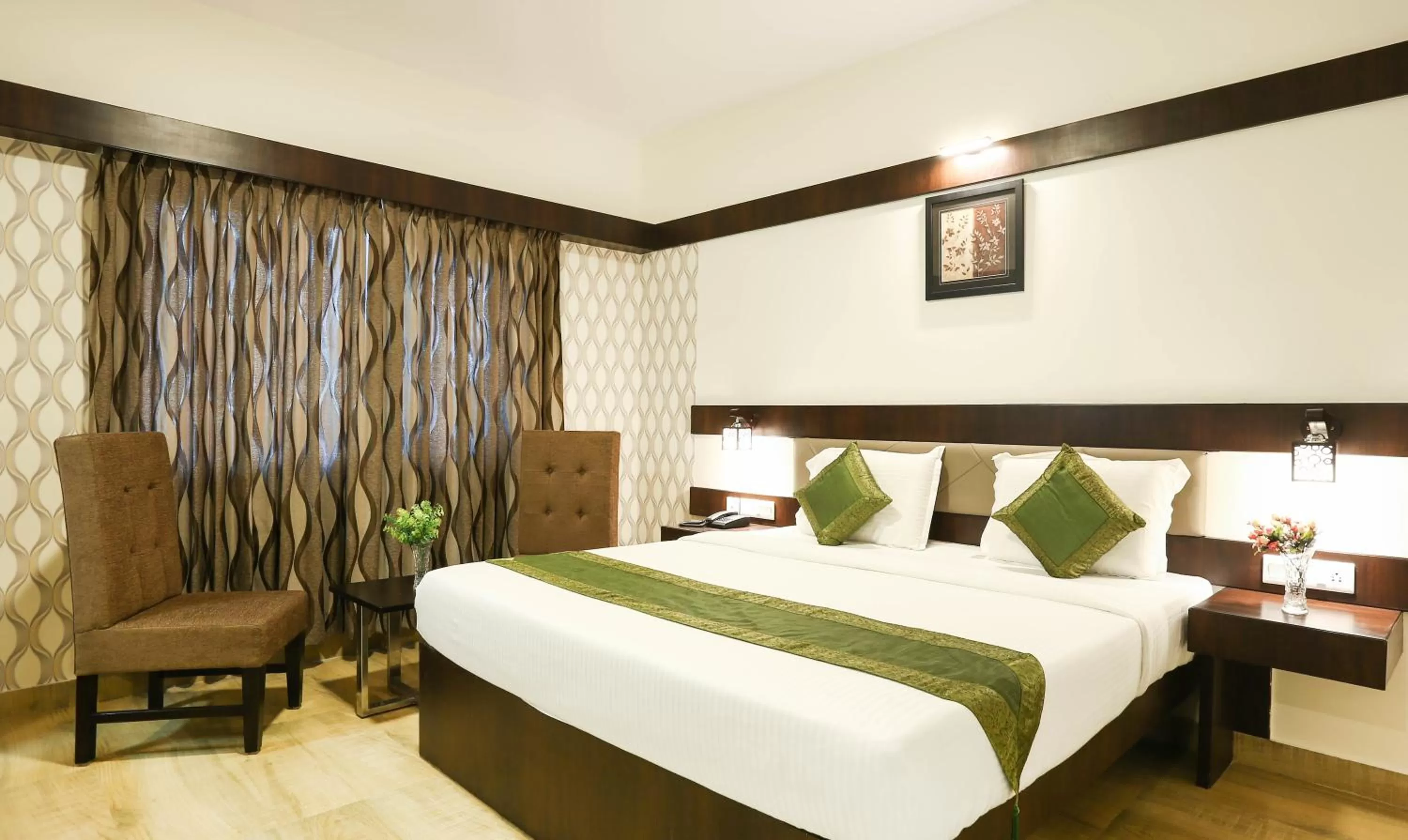 Deluxe Double Room - single occupancy in Treebo Premium Akshaya Mahal Inn