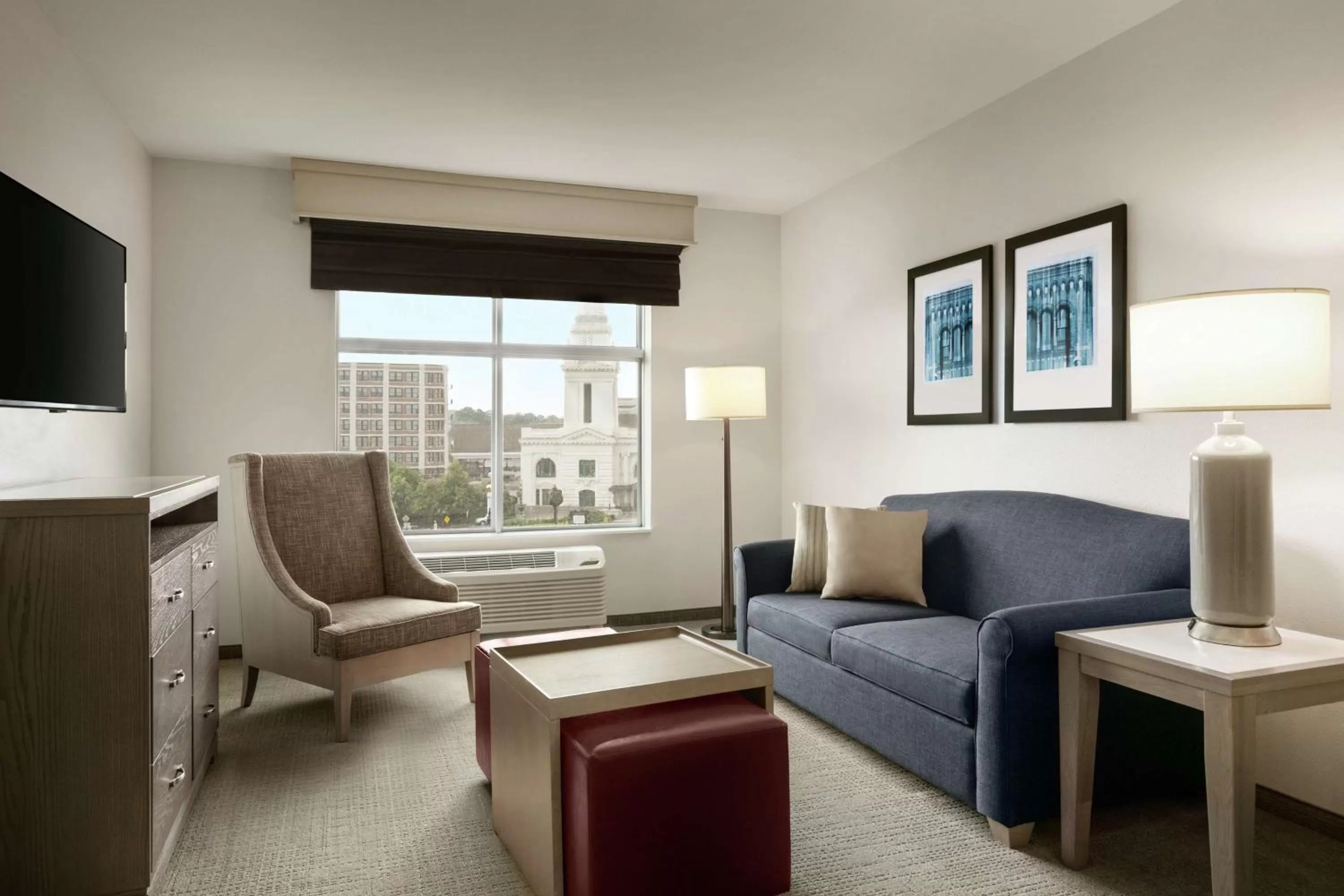 Queen Suite with City View - Non-Smoking in Homewood Suites By Hilton Worcester