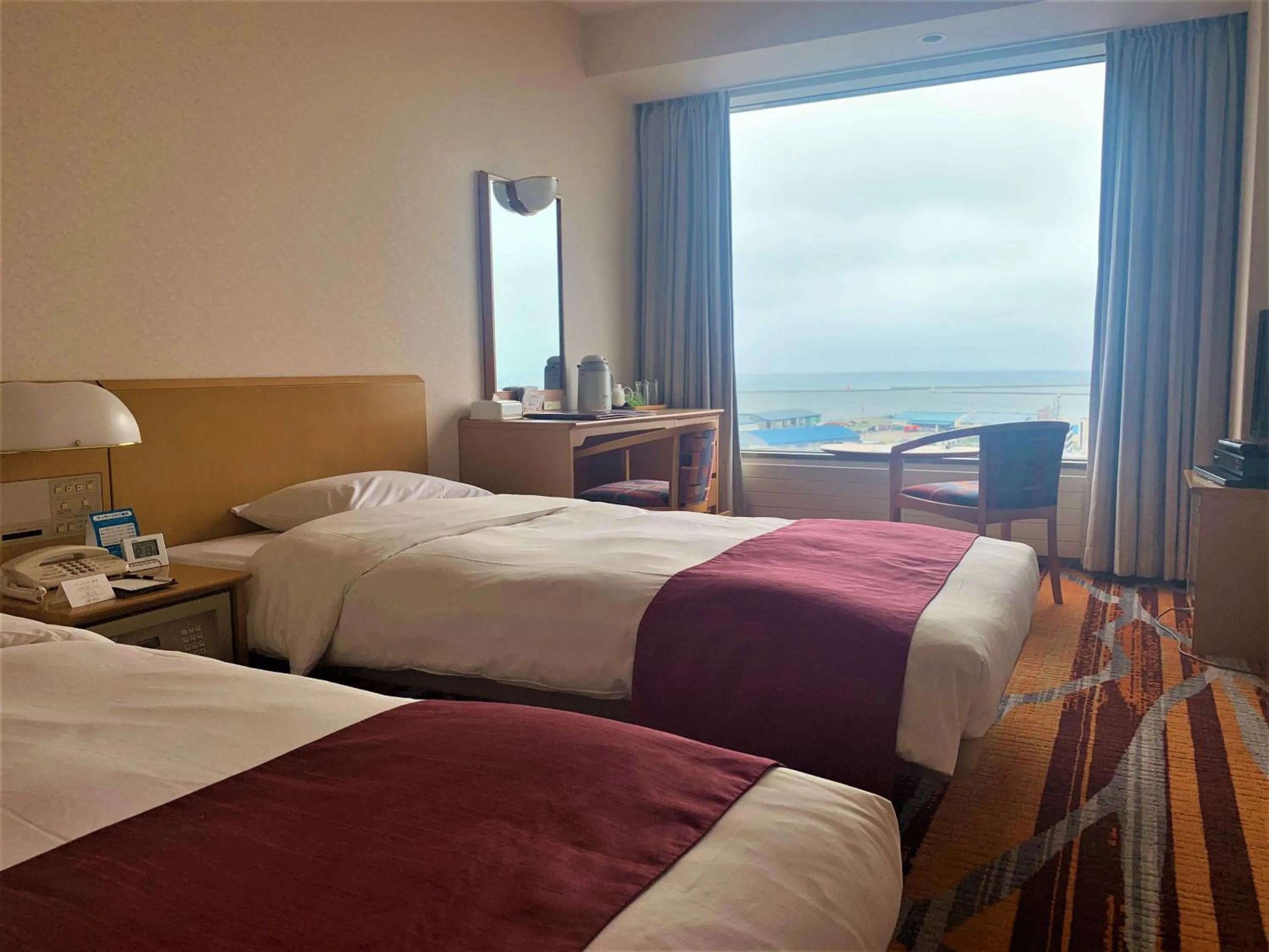 Twin Room - single occupancy - High Floor - Non-Smoking in Kushiro Prince Hotel