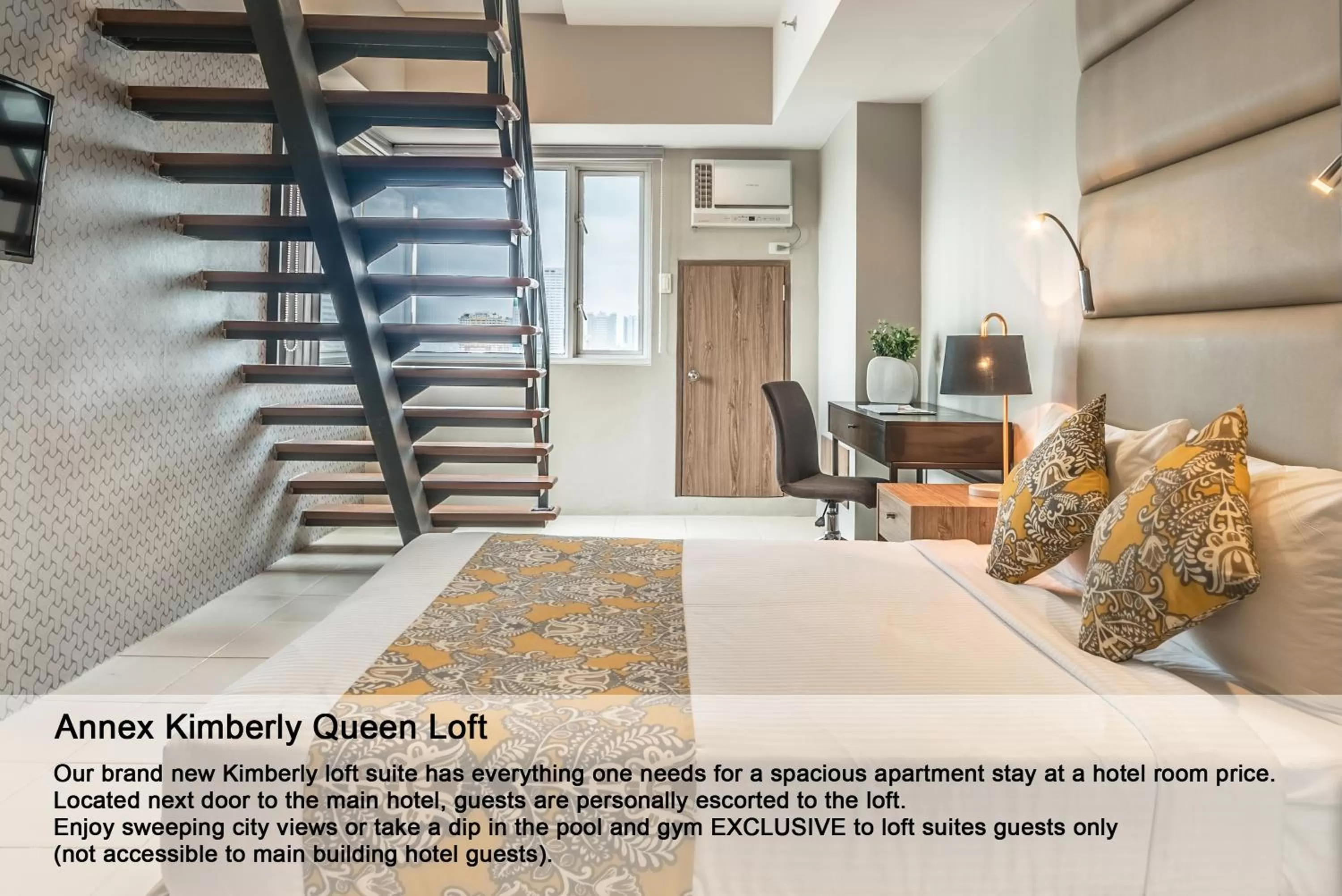 Kimberly Queen Loft Annex in Hotel Kimberly Manila