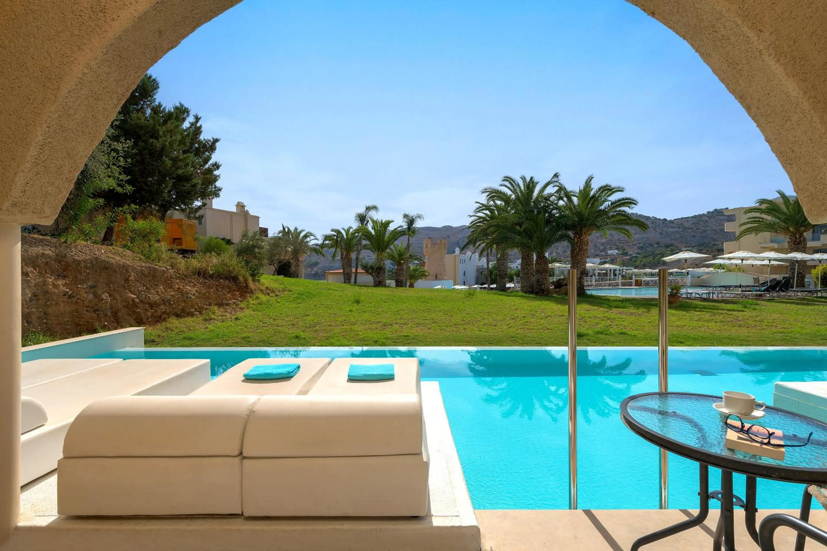 Deluxe Double Room with Shared Pool & Garden View in Lindos Royal Resort