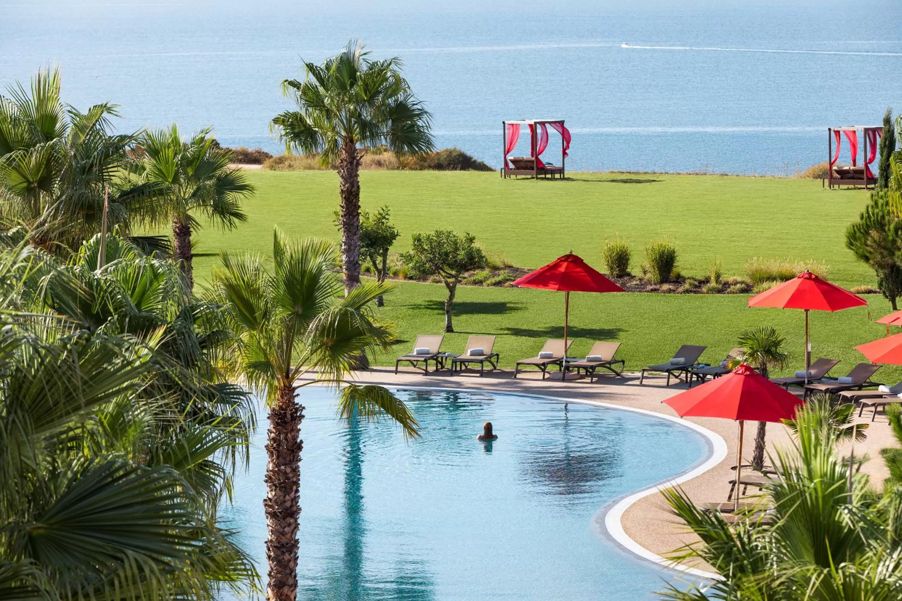 Sea view in Cascade Wellness Resort
