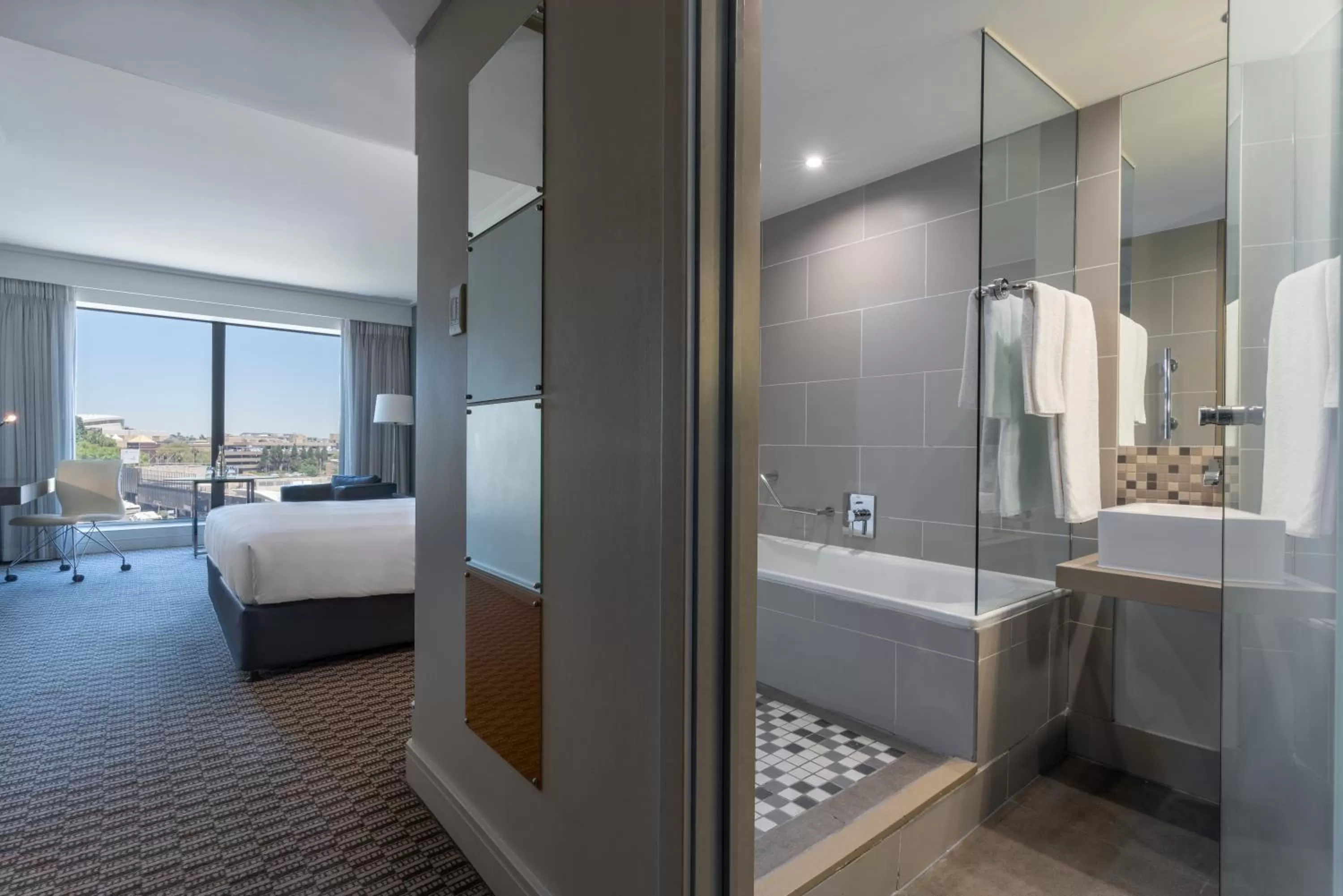 Executive Room - Lounge Access - High Floor in Radisson Blu Gautrain Hotel, Sandton Johannesburg