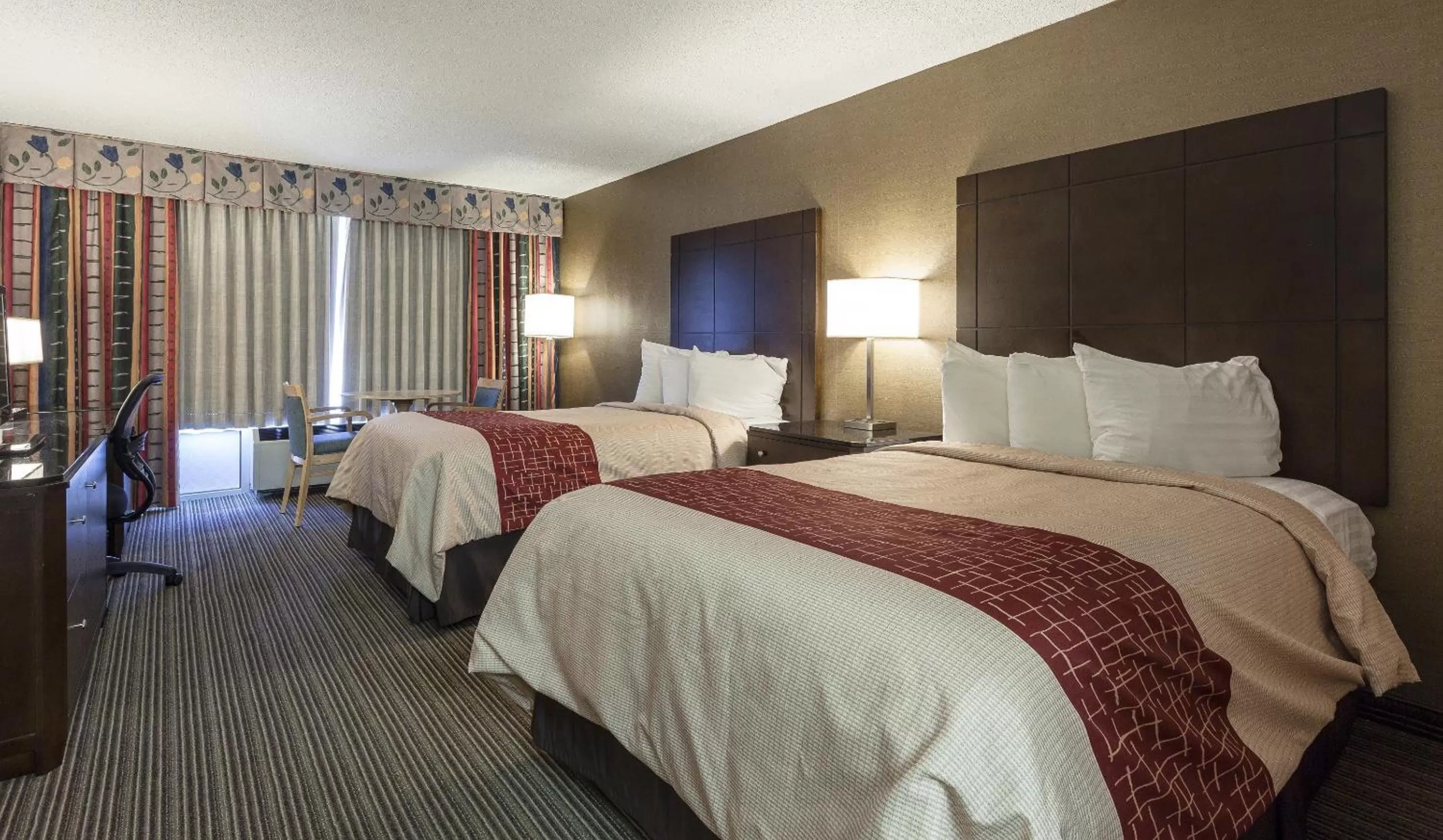 Deluxe Room with Two Double Beds Non-Smoking in Red Roof Inn & Suites DeKalb