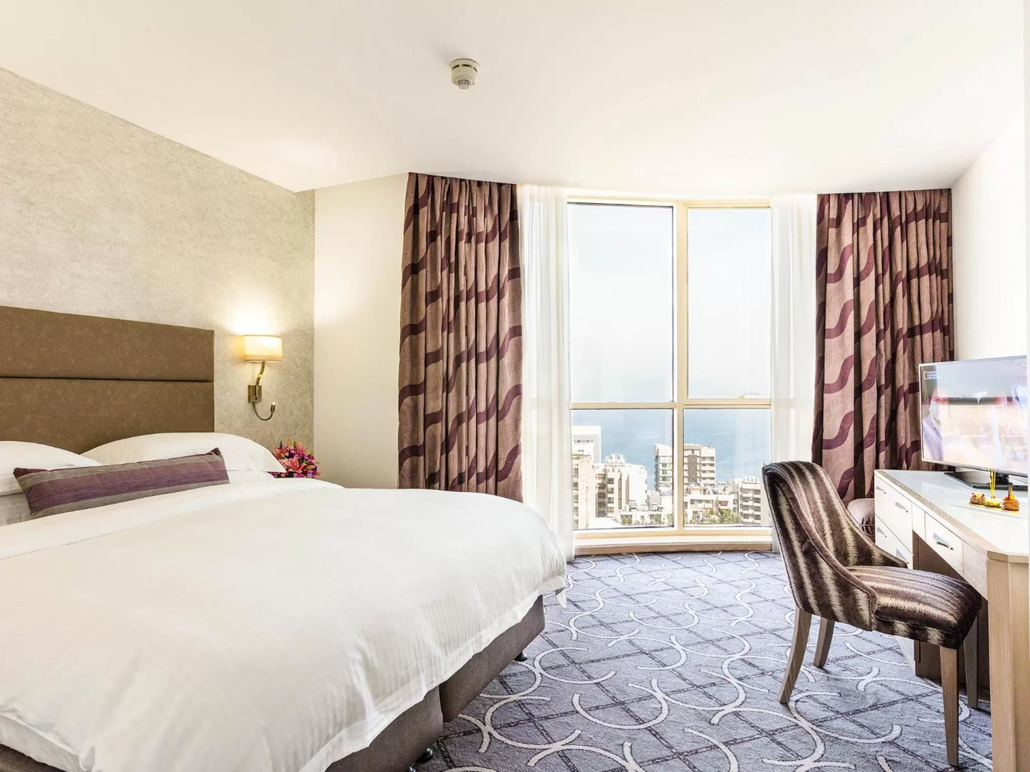 Sea View Room - King Bed  in Gefinor Rotana – Beirut