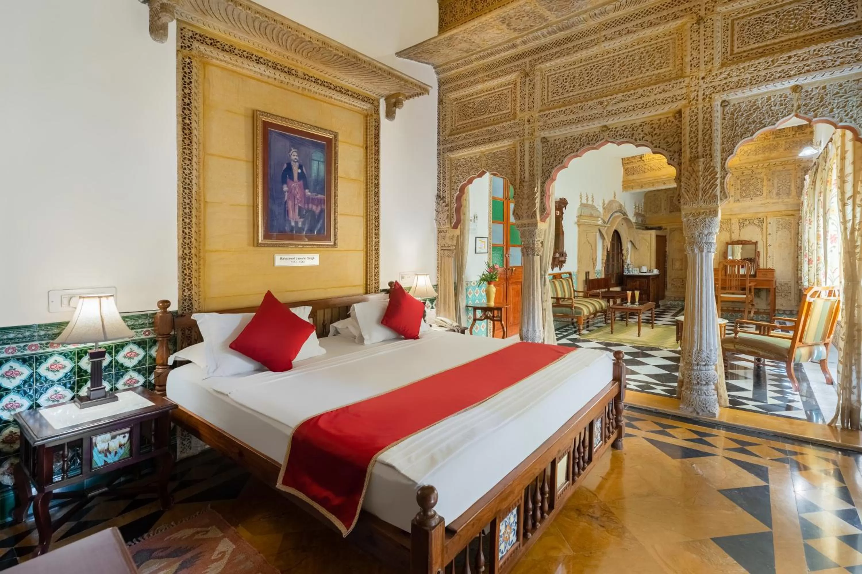 King Suite in WelcomHeritage Mandir Palace