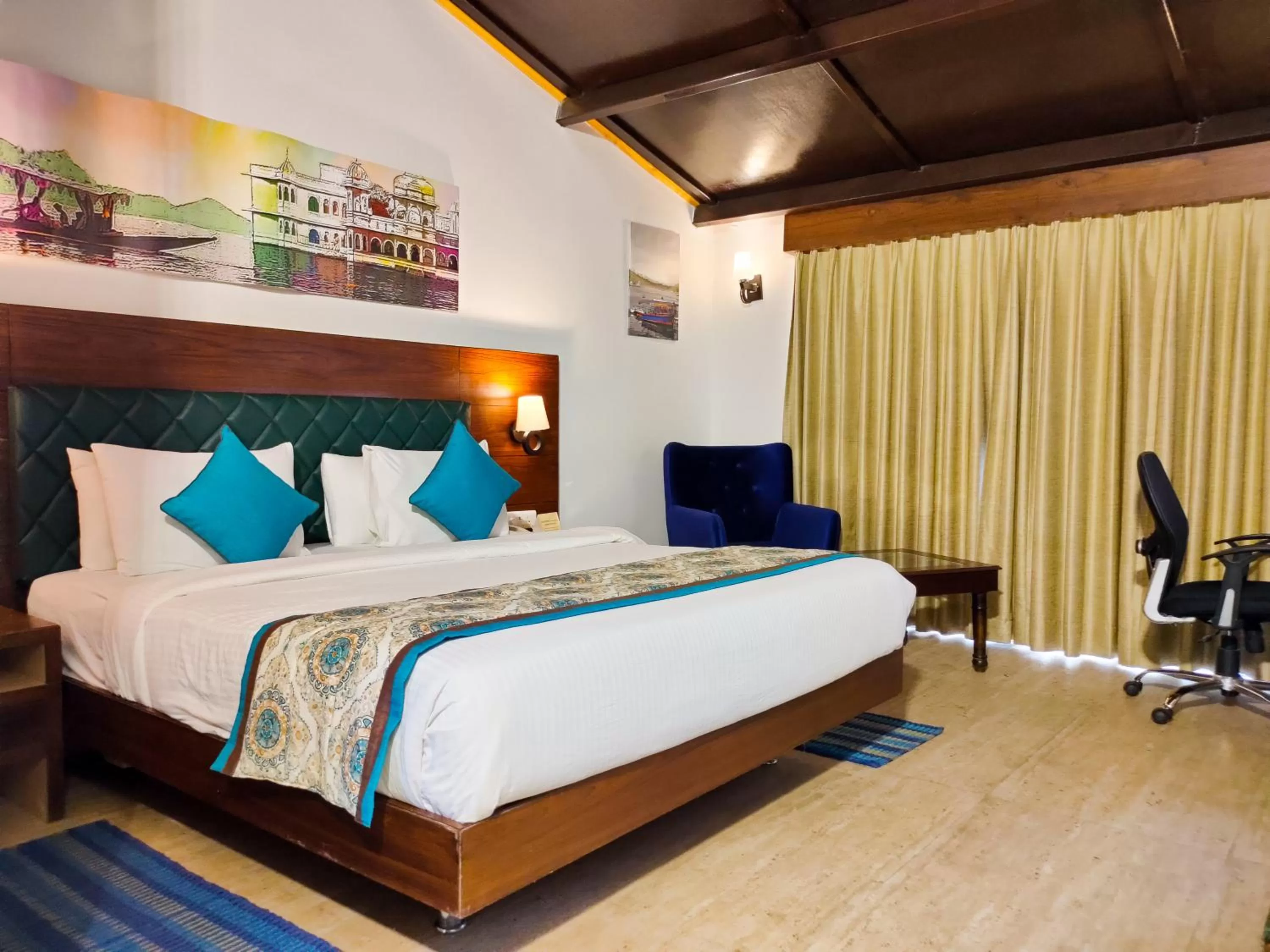 Regal deluxe pool view - single occupancy in Bamboo Saa Resort & Spa - Udaipur