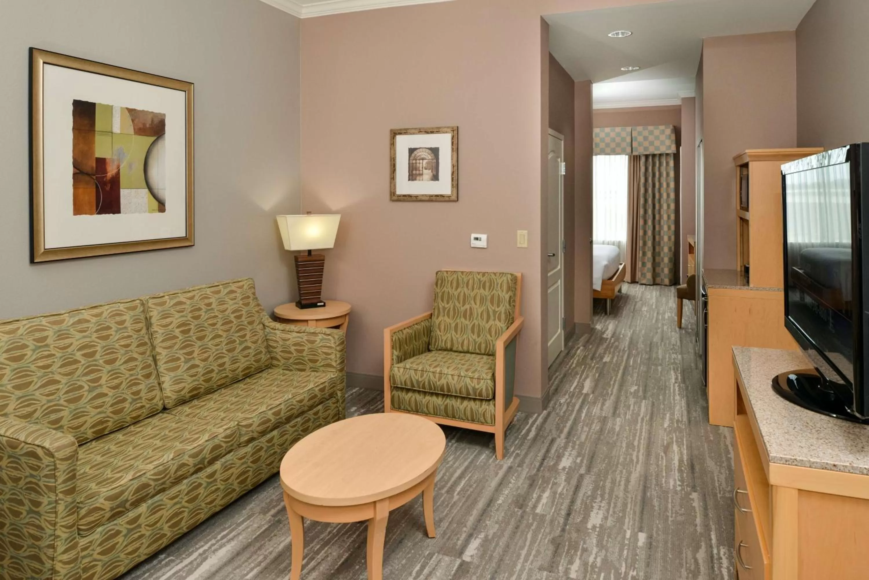 Junior King Suite with Sofa Bed in Hilton Garden Inn Denton