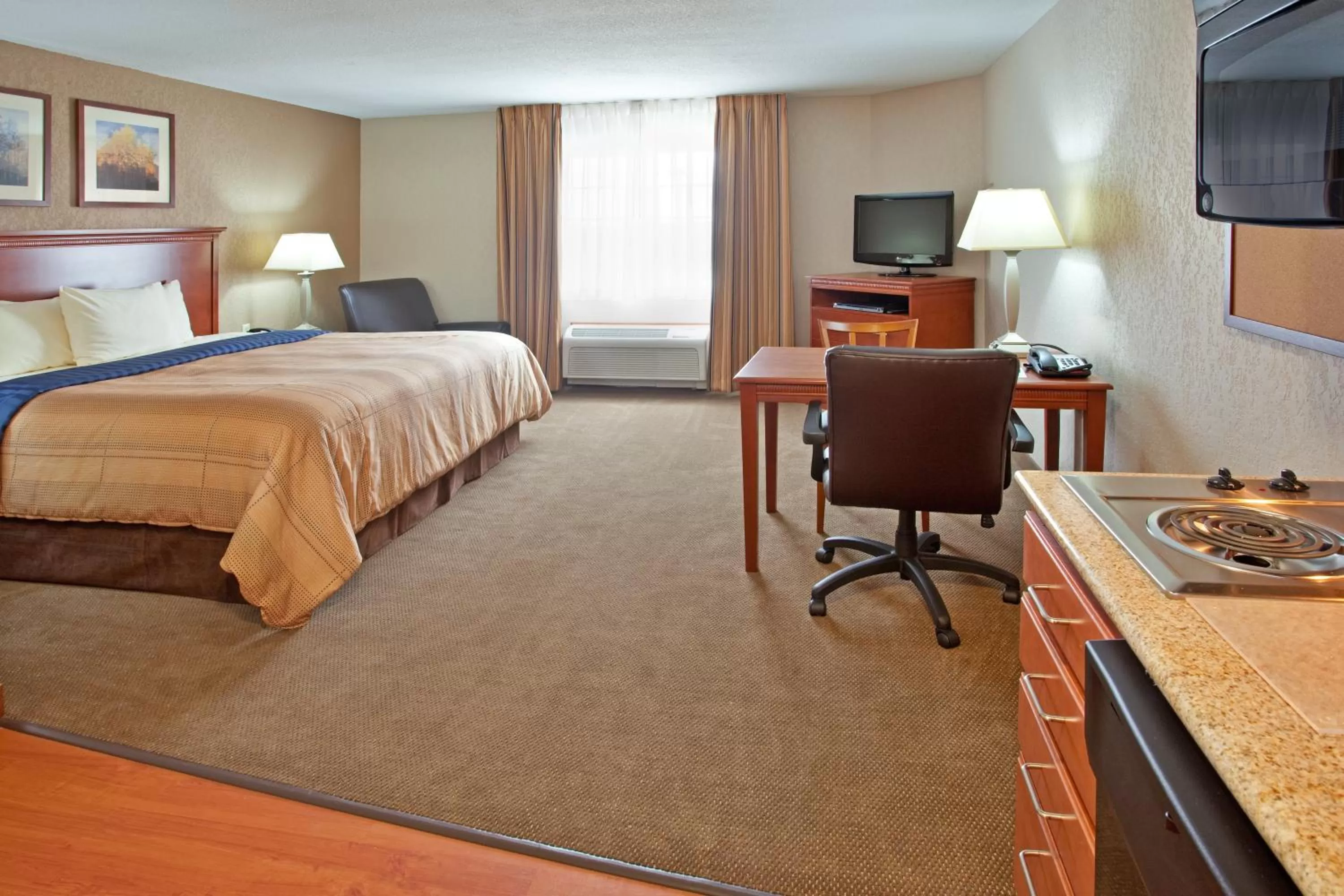 Deluxe King Room - Disability Access in Candlewood Suites Elgin – Northwest Chicago, an IHG Hotel