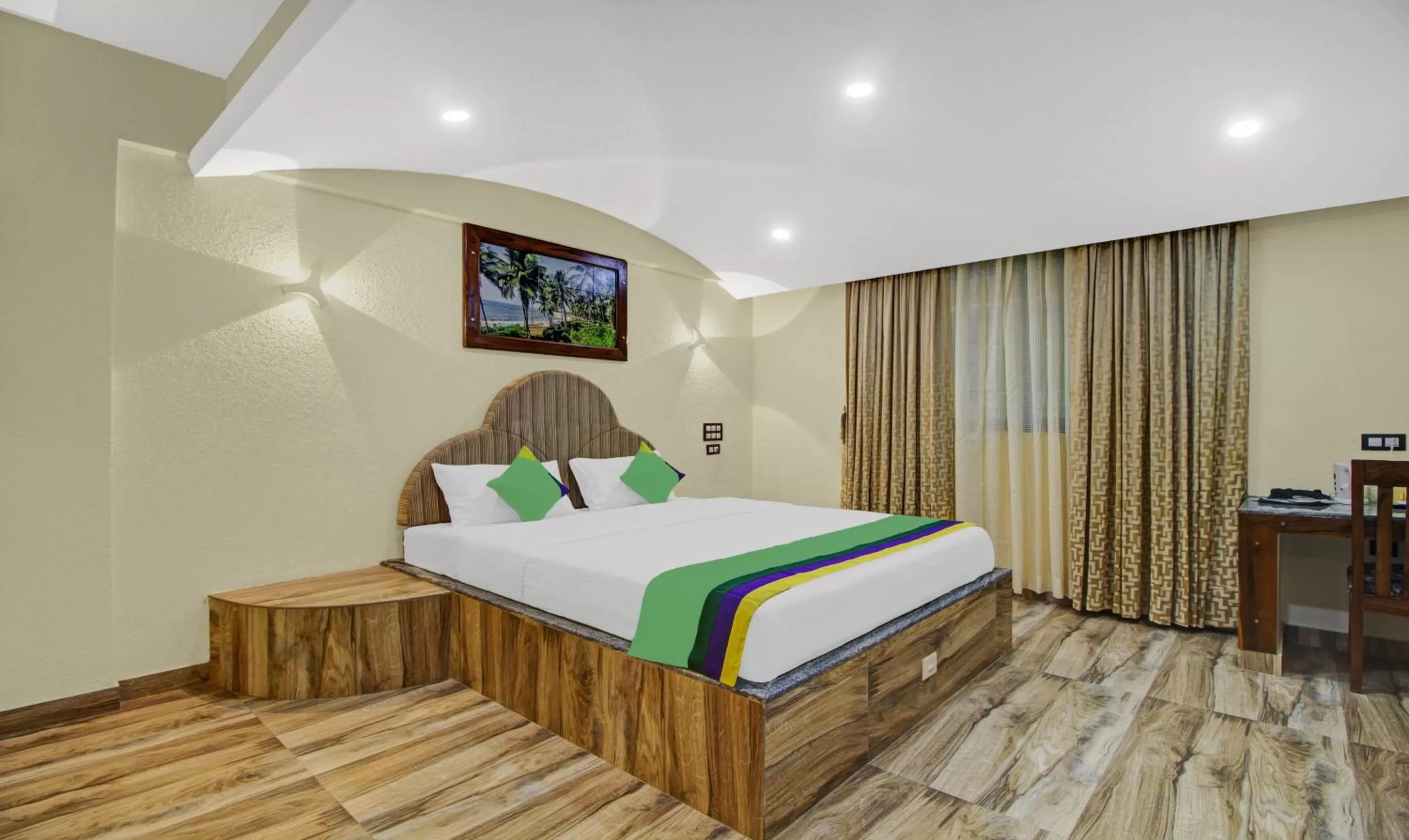 Standard Double Room - single occupancy in Treebo Majestic Palms, 2 Km From Colva Beach