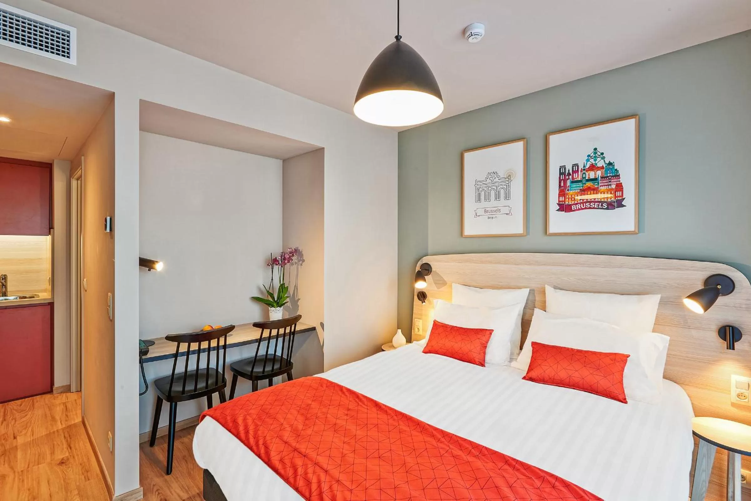 Standard Studio Double in Appart'City Confort Bruxelles Centre Gare du Midi