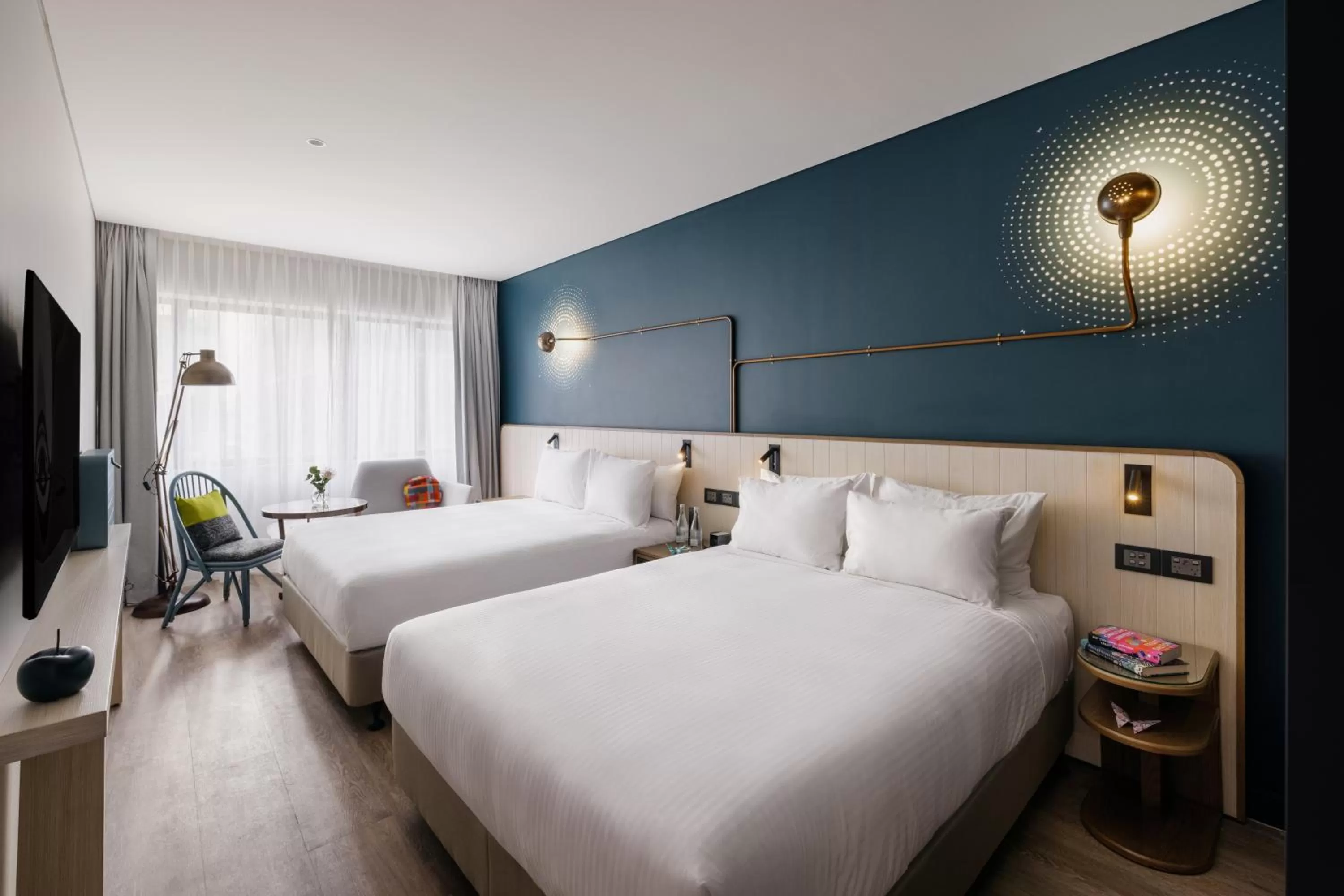 Standard Room with Two Queen Beds in Hotel Indigo Brisbane City Centre by IHG