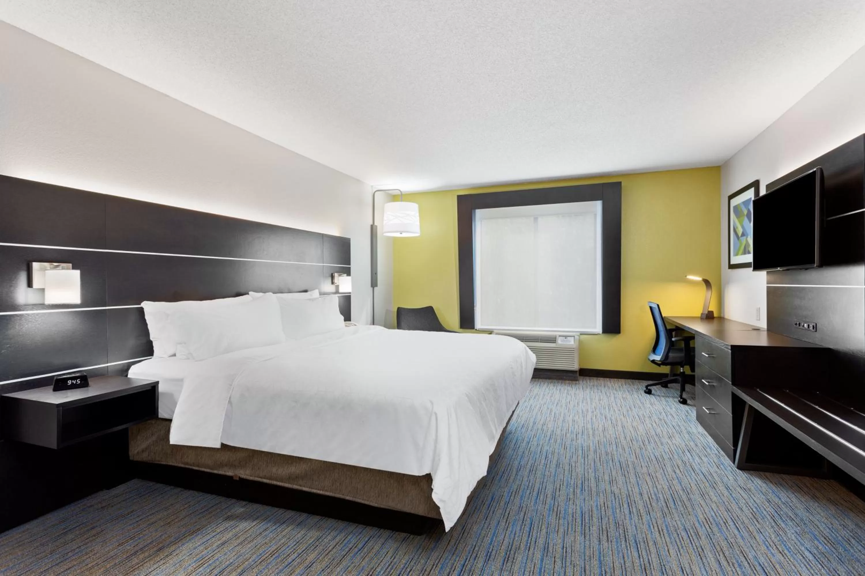 Standard King Room with Roll-in Shower - Mobility Accessible in Holiday Inn Express & Suites Culpeper by IHG