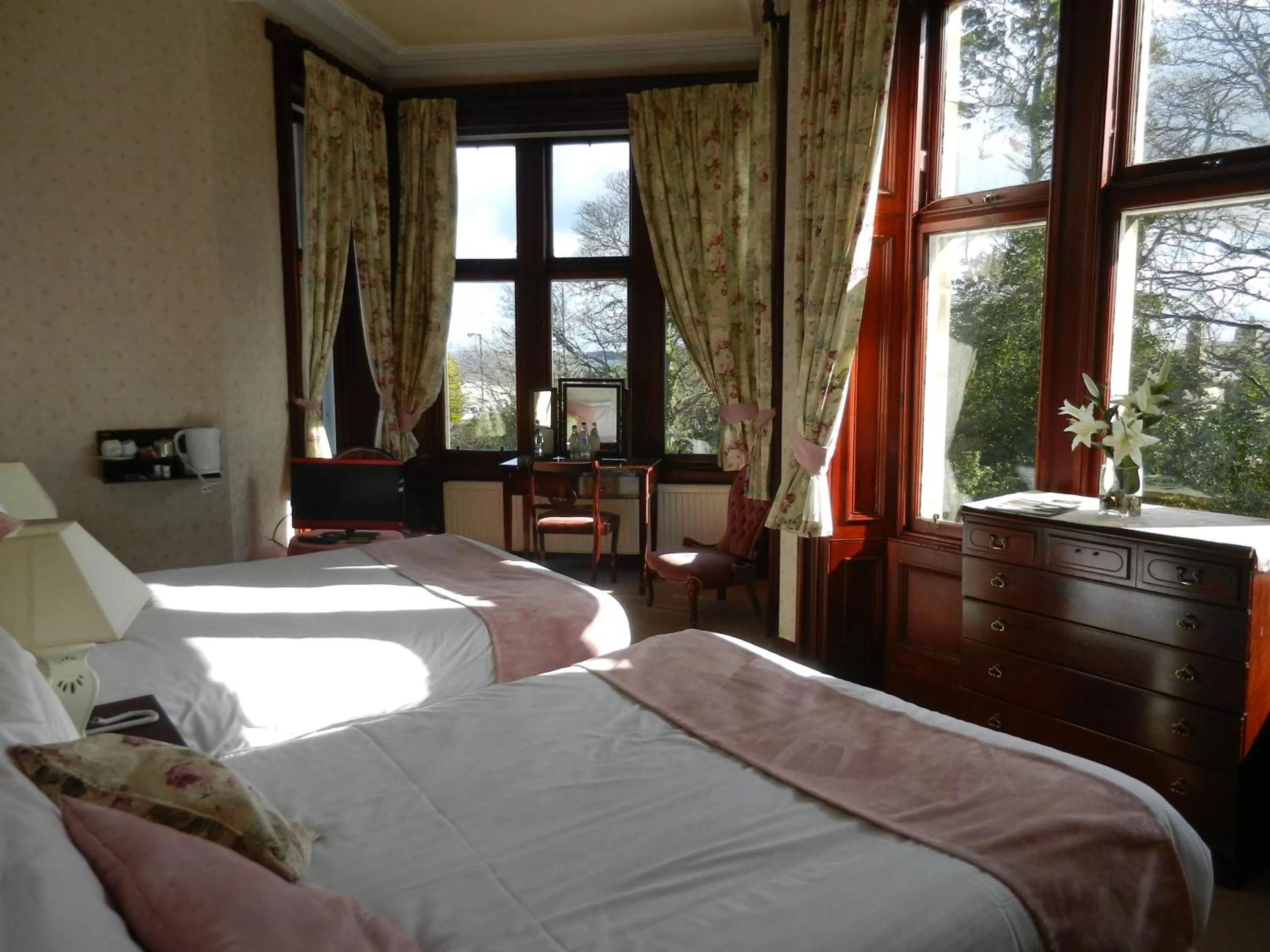 Standard Twin Room in Morangie Hotel Tain