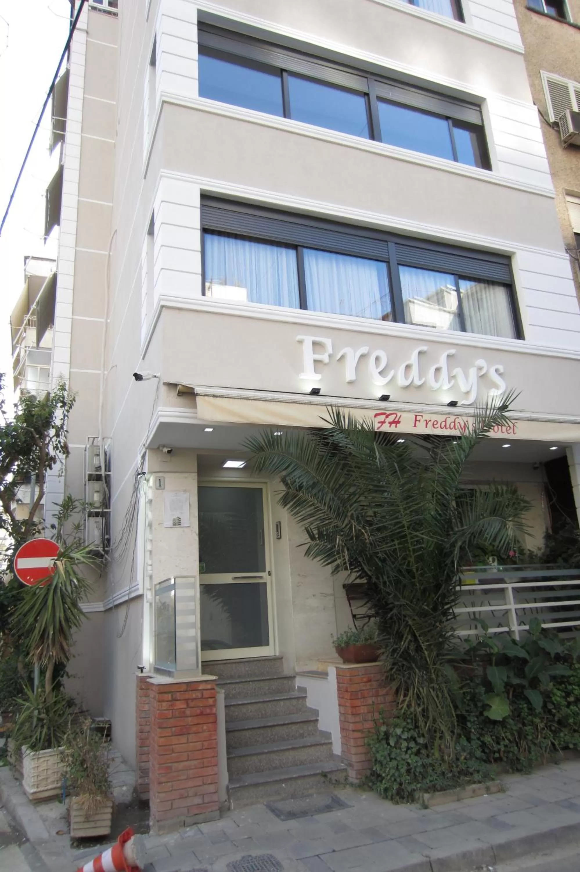 Property building in Freddy's Hotel
