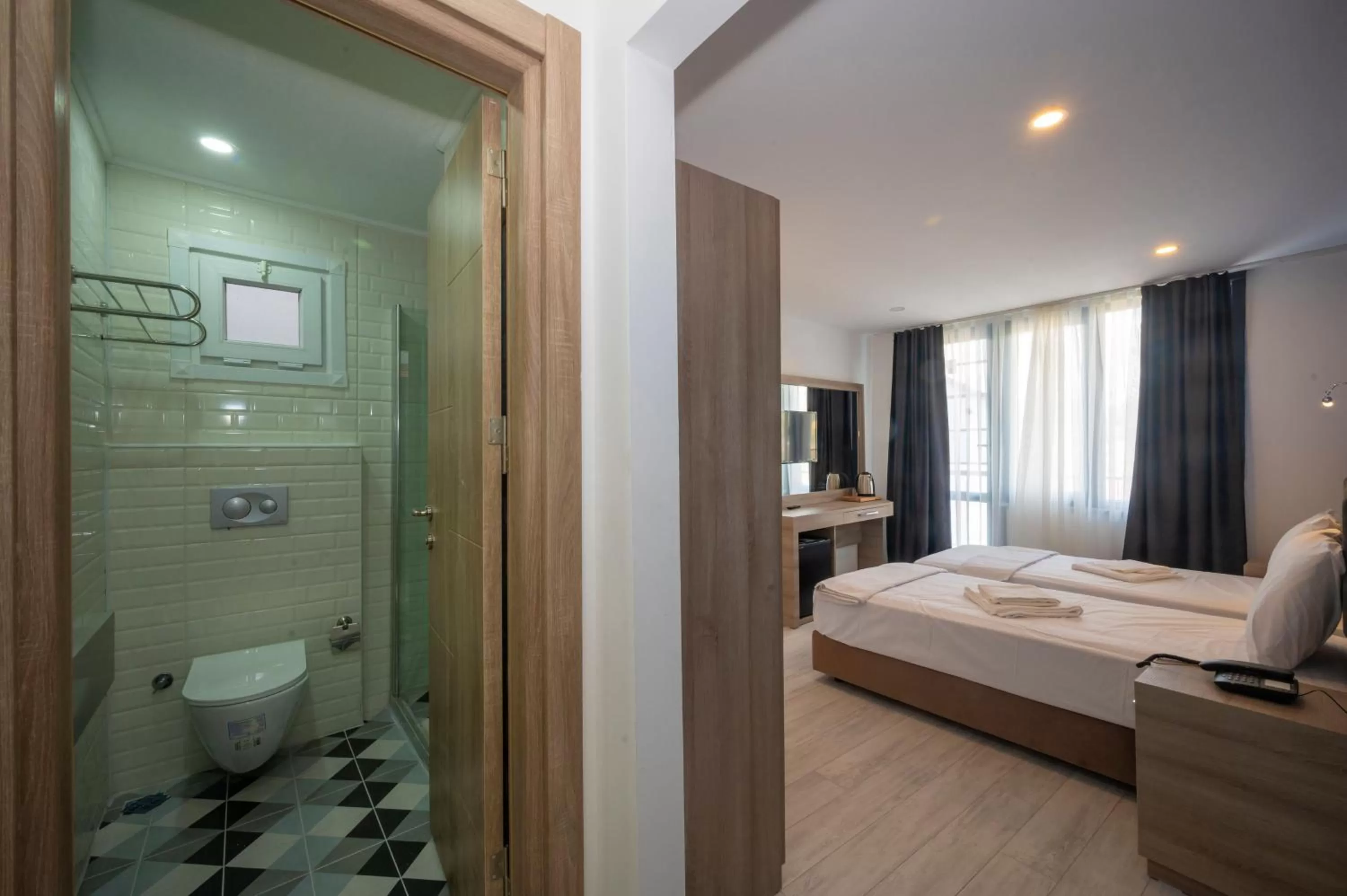 Bed in Okda Hotel