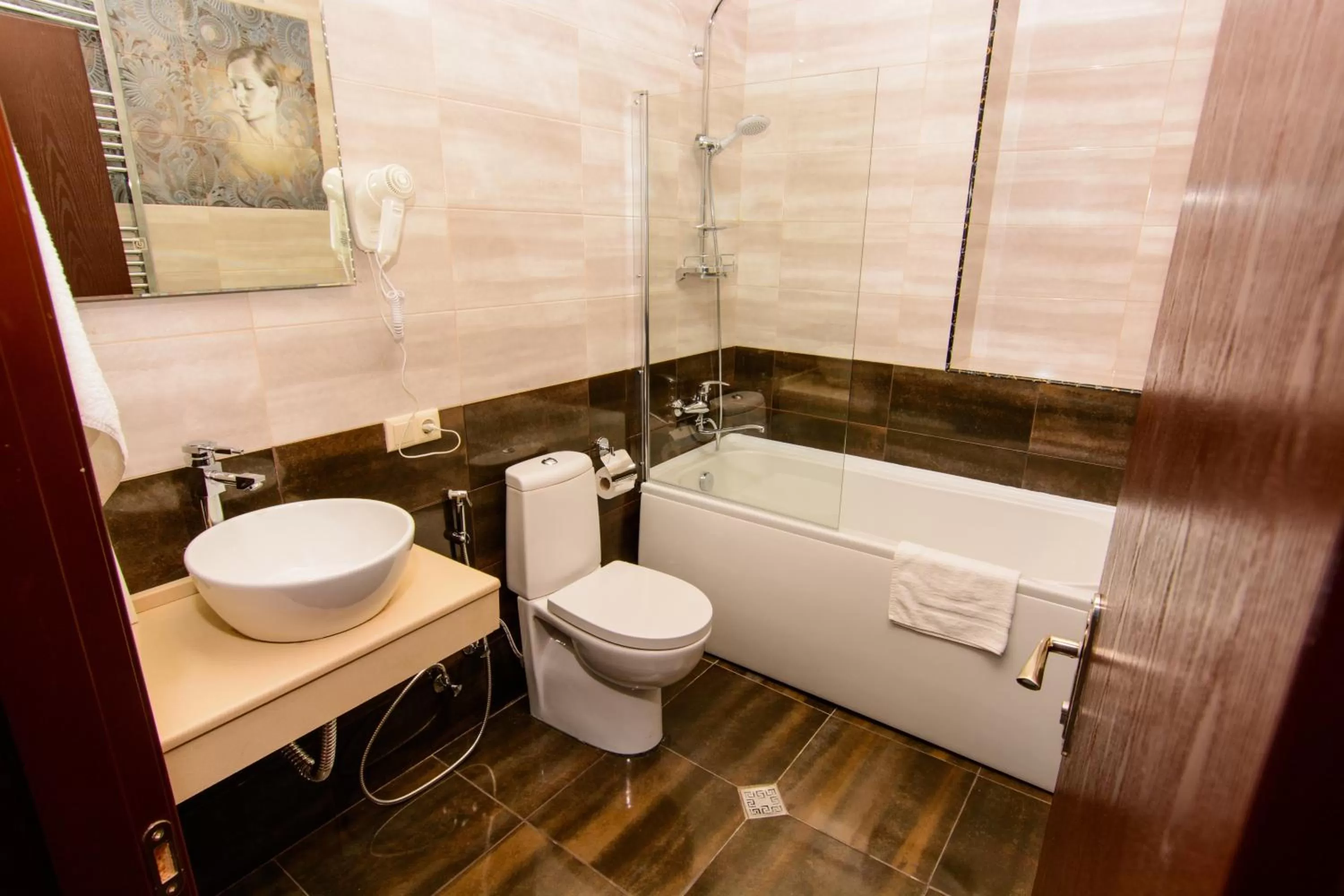 Toilet in River Side Hotel Tbilisi