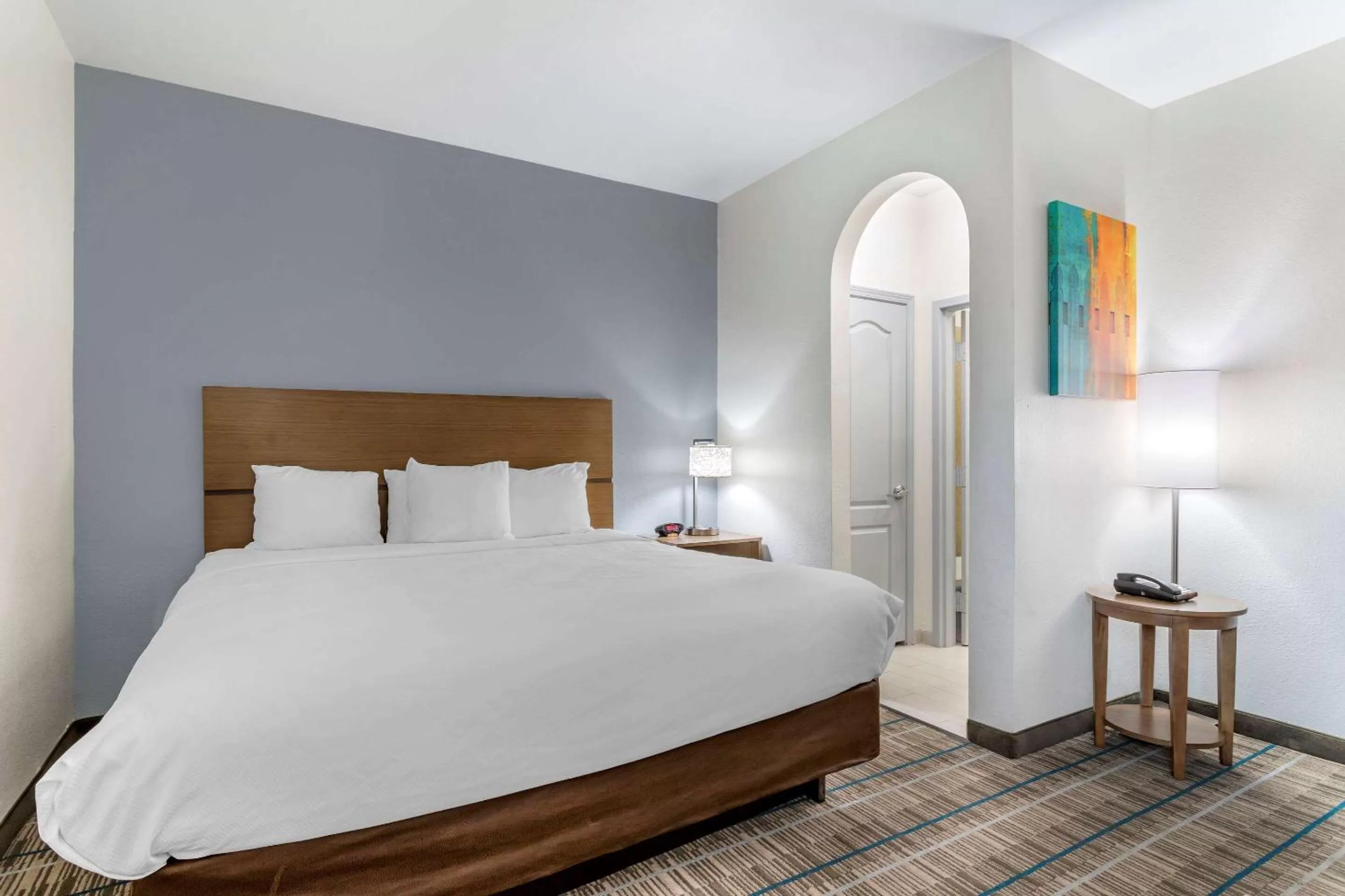 King Room with Kitchenette in MainStay Suites Port Arthur - Beaumont South