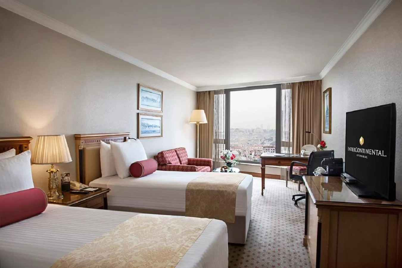 Premium Twin Room with City View in InterContinental Istanbul by IHG