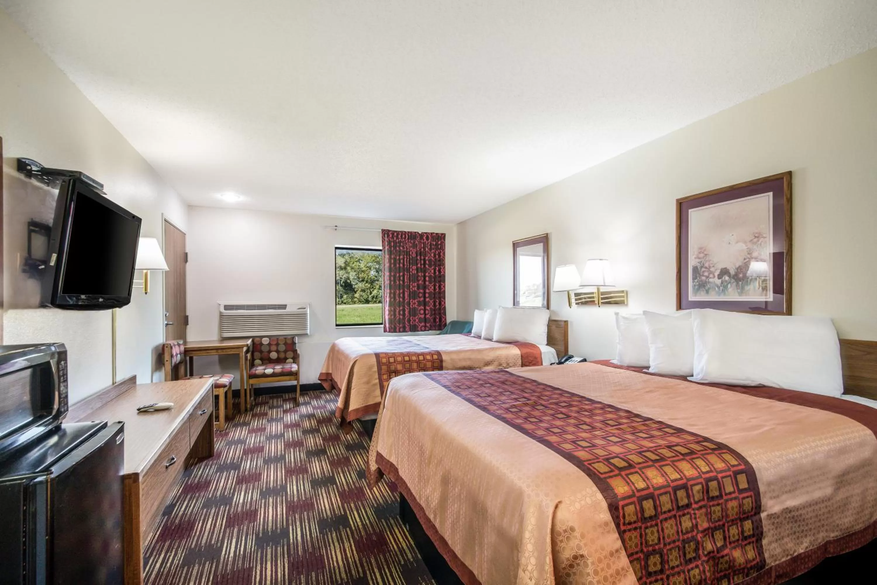 Double Room with Two Double Beds - Non-Smoking in Americas Best Value Inn & Suites Harrisonville