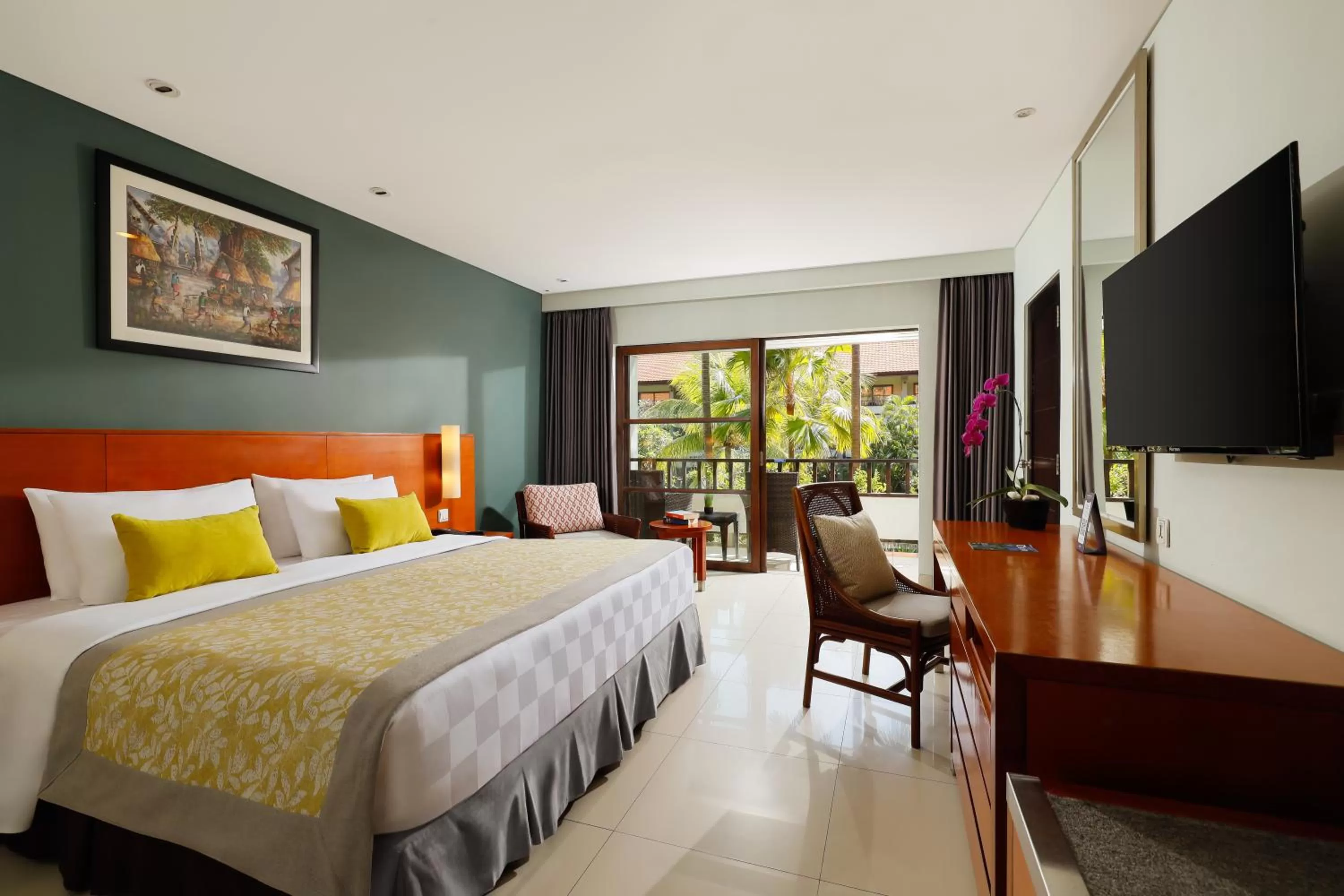 Deluxe Double or Twin Room with Garden View  in Bali Dynasty Resort