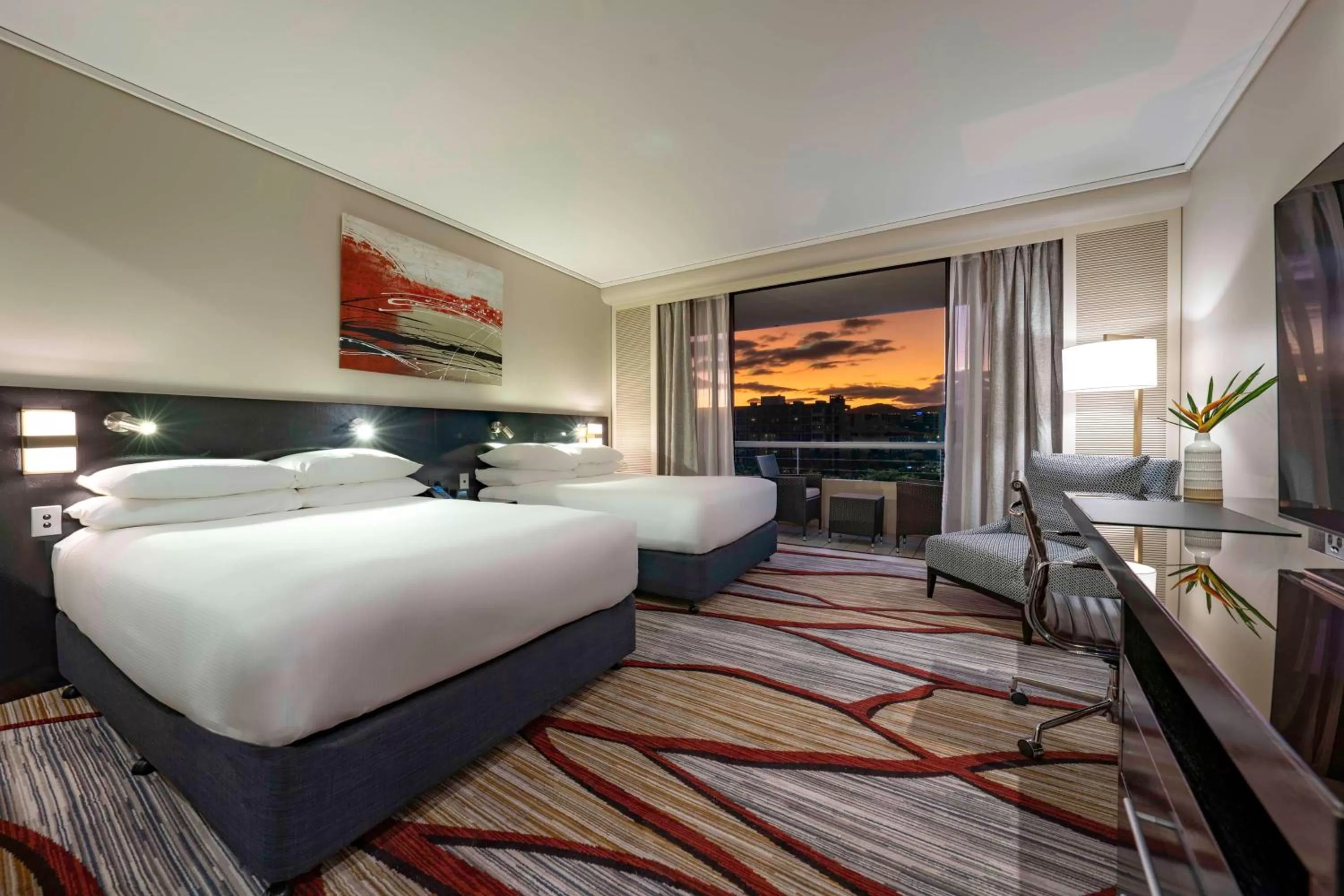 Executive Hilton Double Room in Hilton Cairns