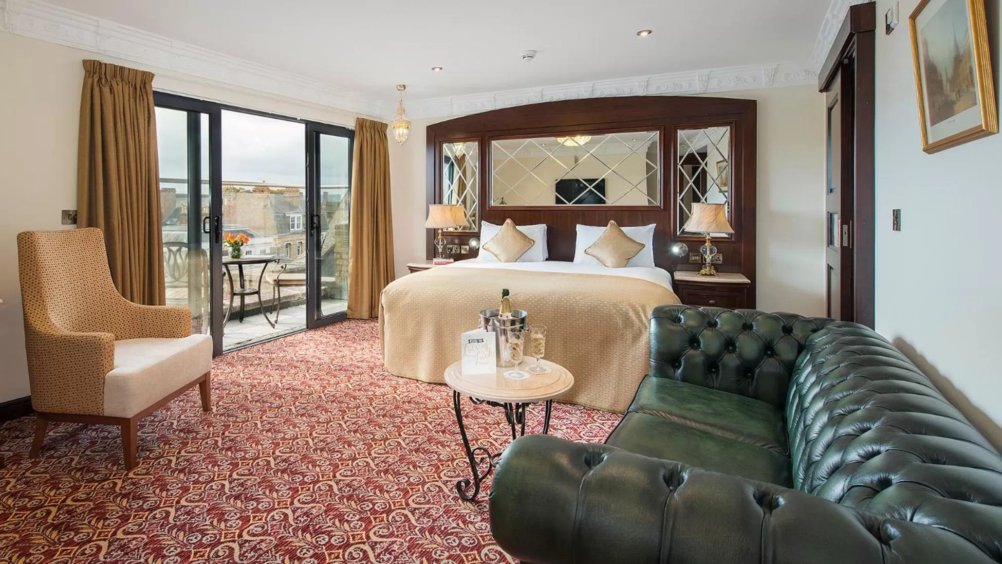 Blenheim Suite with Balcony in The George Street Hotel