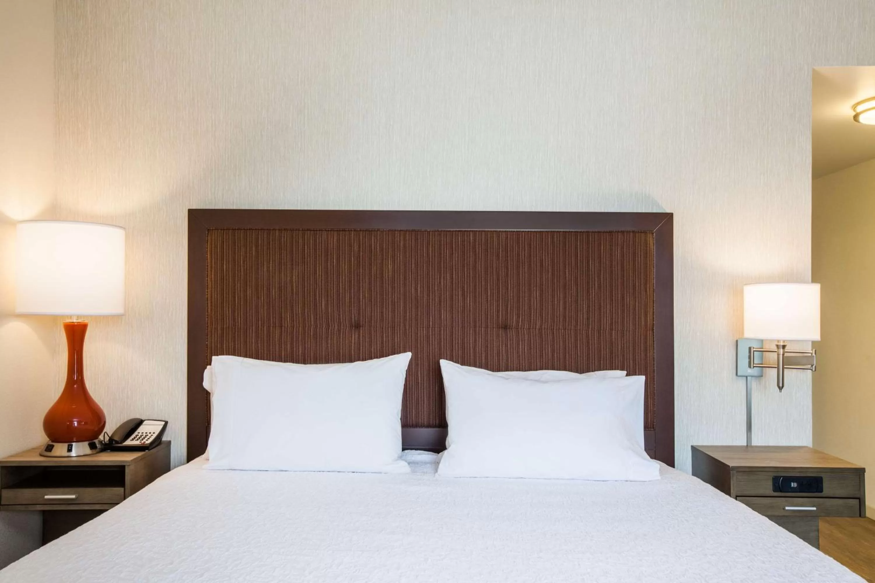 King Room with Roll-In Shower - Mobility and Hearing Access/Non-Smoking in Hampton Inn & Suites Pasco/Tri-Cities, WA