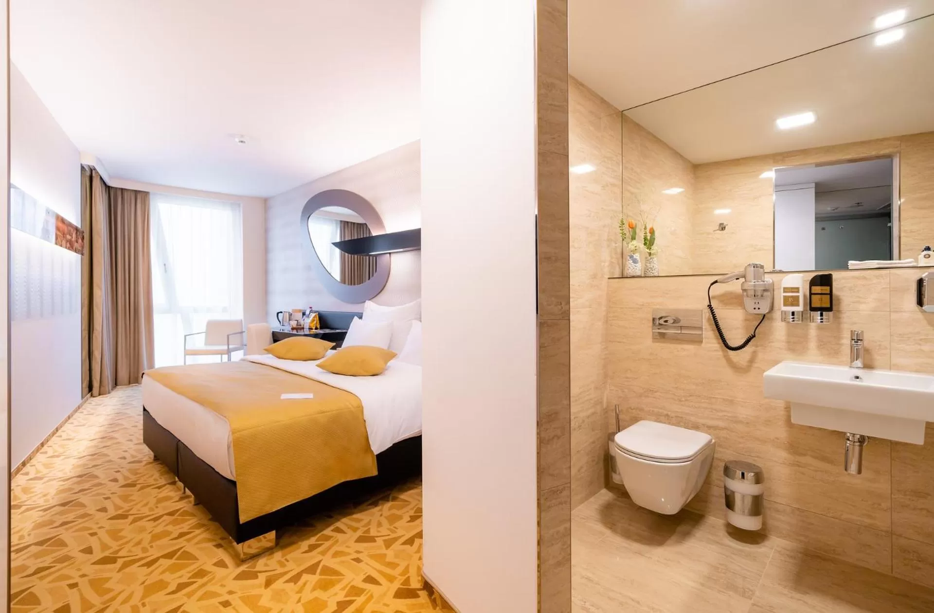 Classic Double or Twin Room with extra bed in Grandium Hotel Prague