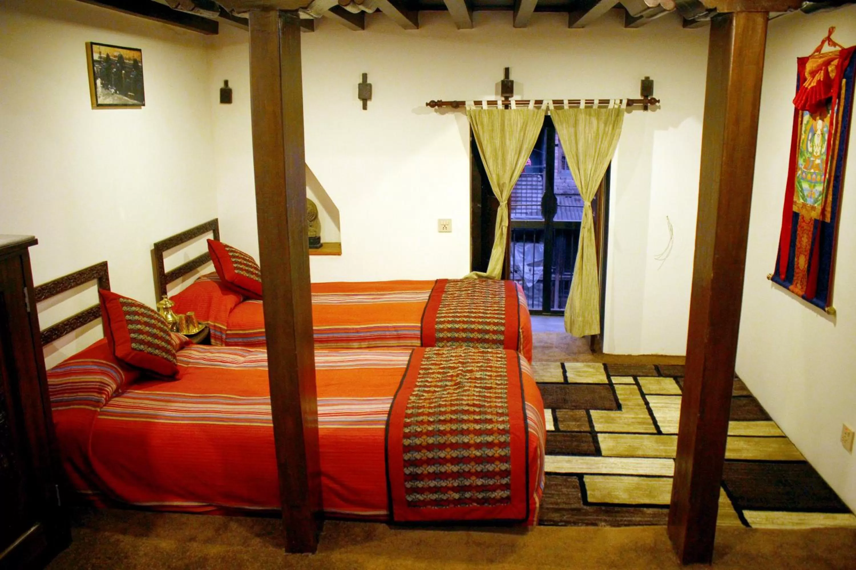 Standard Double or Twin Room with Balcony in Temple House