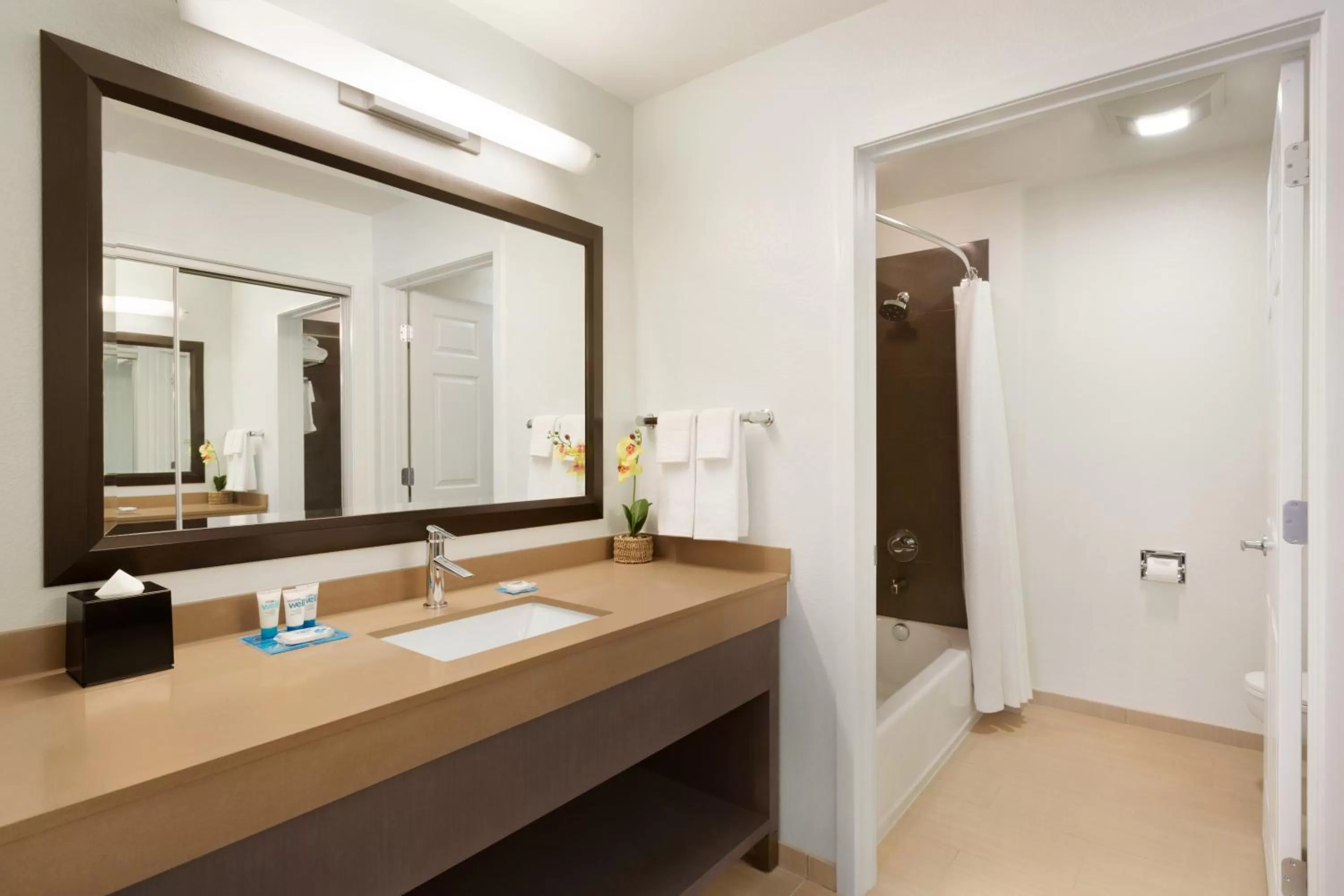 One-Bedroom King Suite with Roll-In Shower - Disability Access in Hyatt House Miami Airport