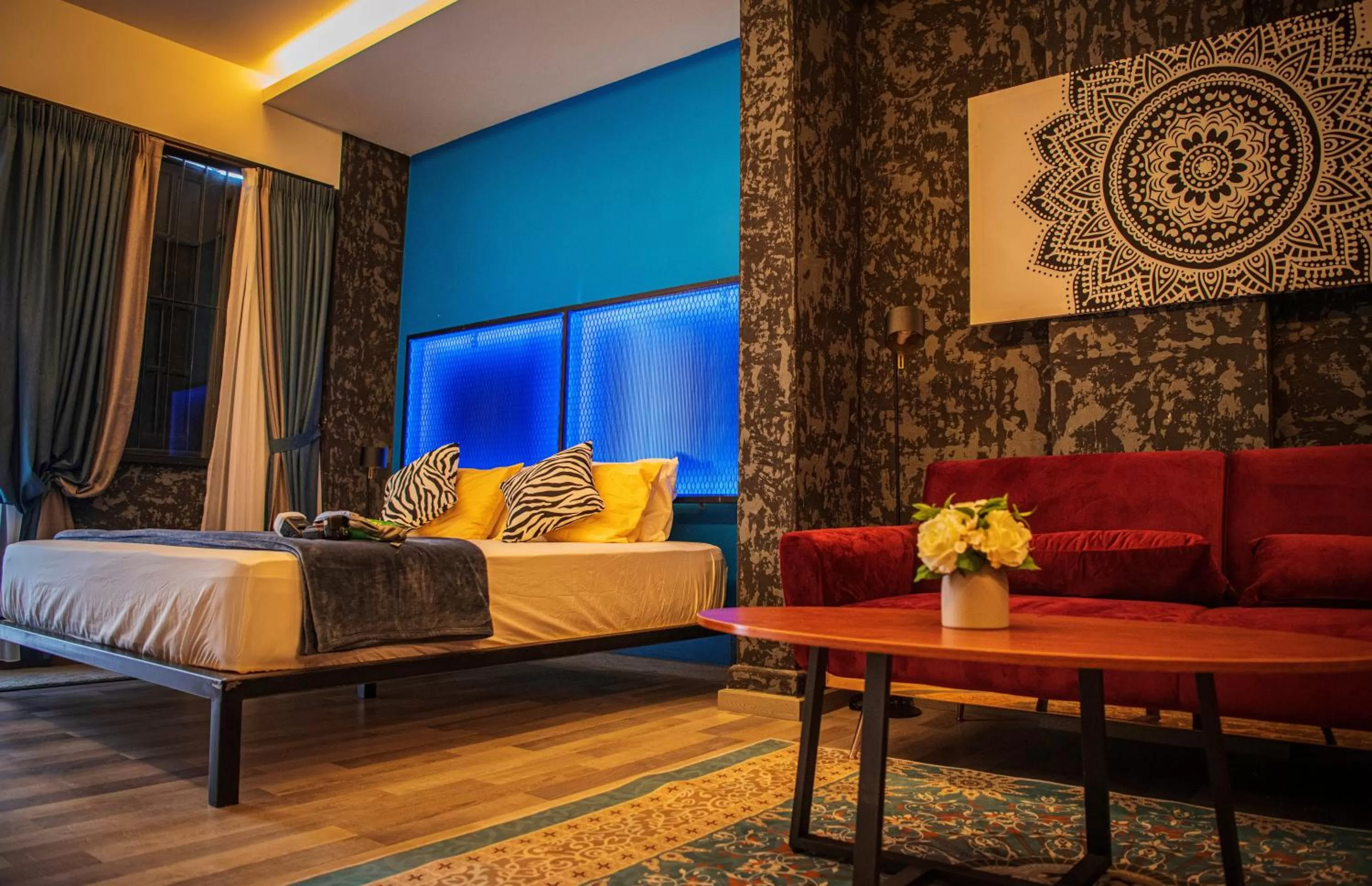 Triple Room with Balcony in Attic Hotel