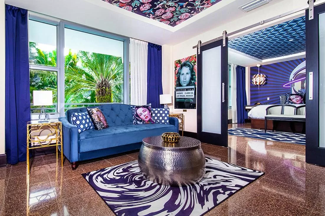 Artist Collection Poolside Cabana Suite in National Hotel, An Adult Only Oceanfront Resort