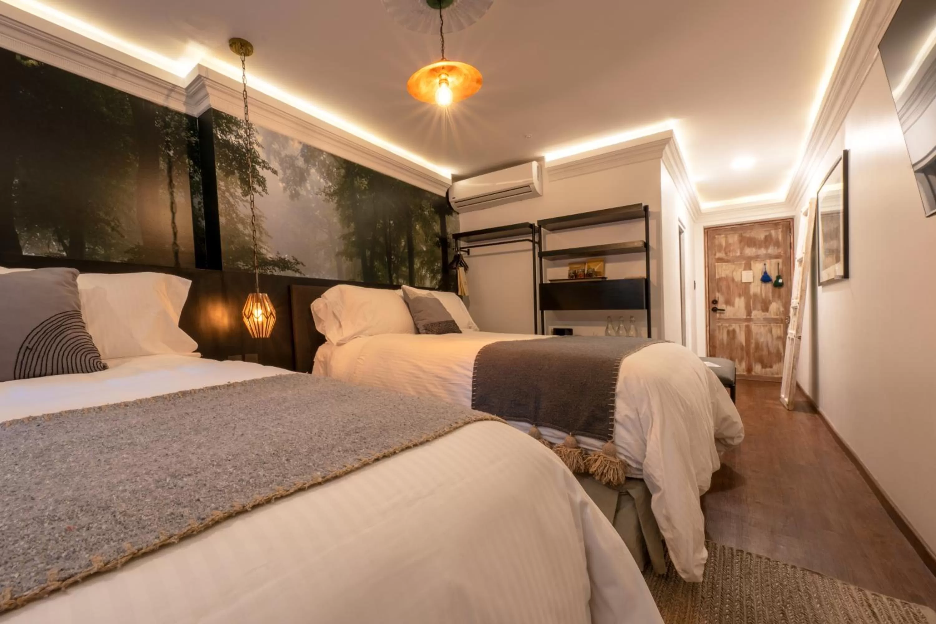 Twin Room in Orchid House Mexico City