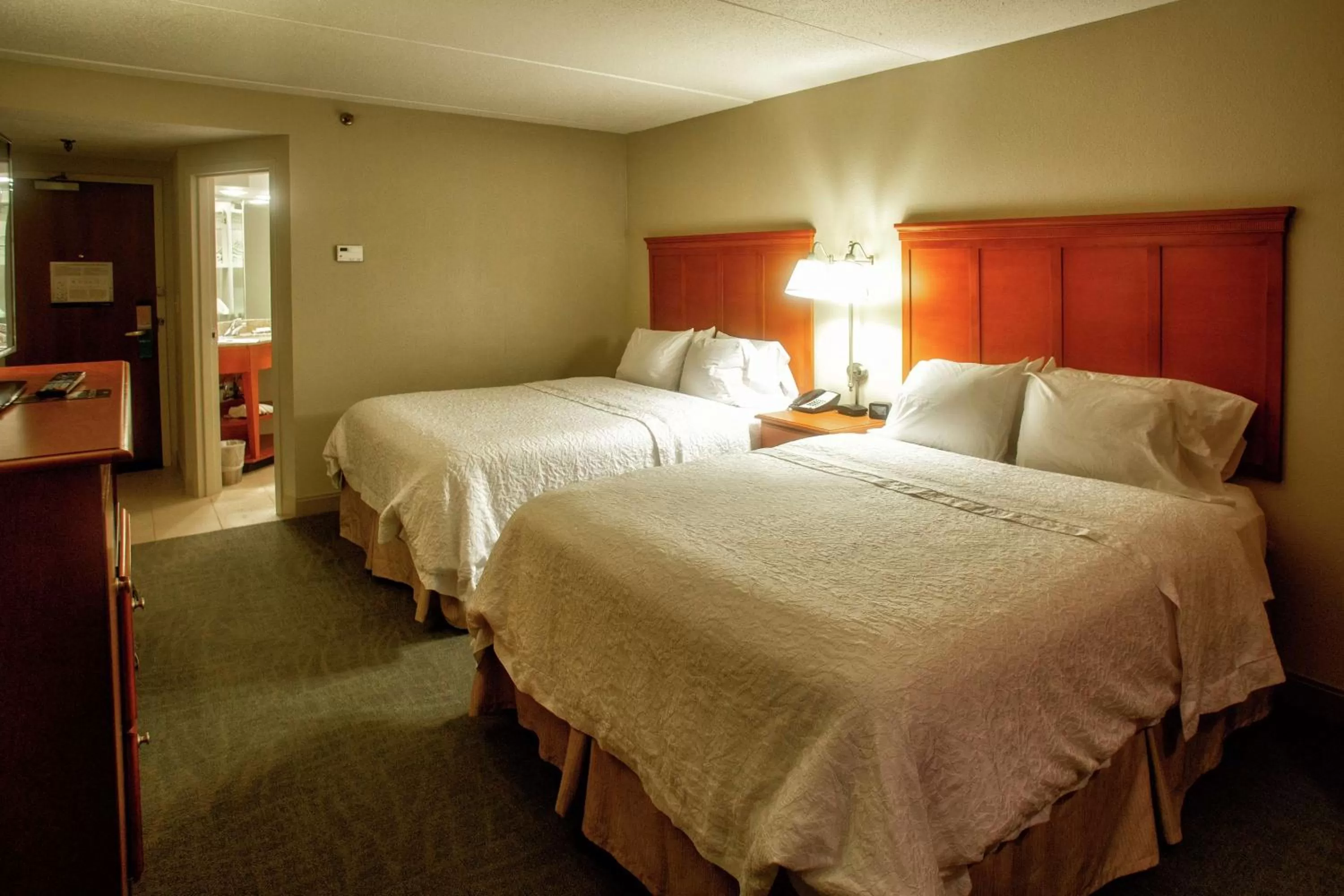 Room with Two Queen Beds - Non-Smoking in Hampton Inn Wheeling