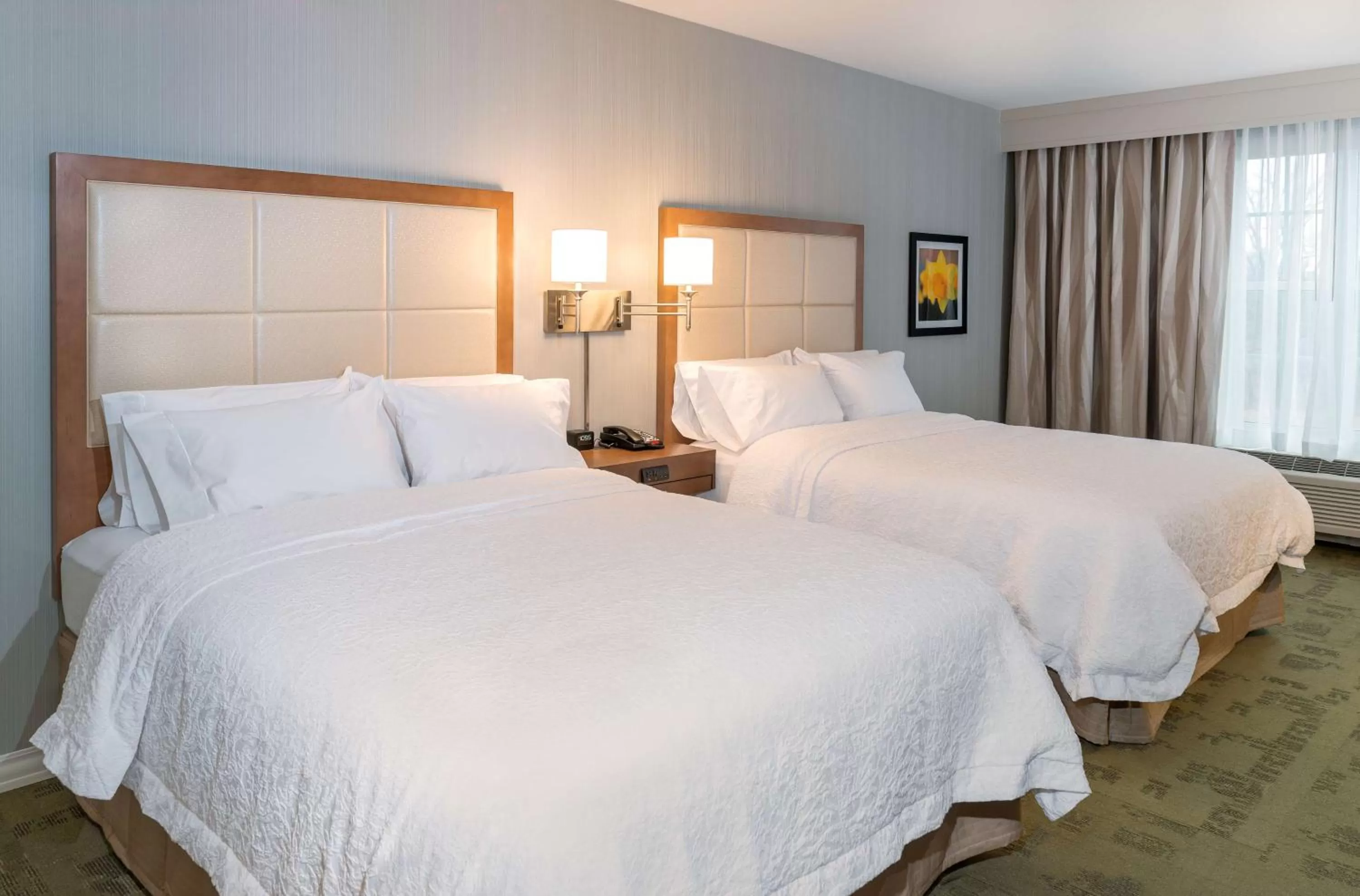 Queen Room with Two Queen Beds - Non-Smoking in Hampton Inn & Suites New Albany Columbus