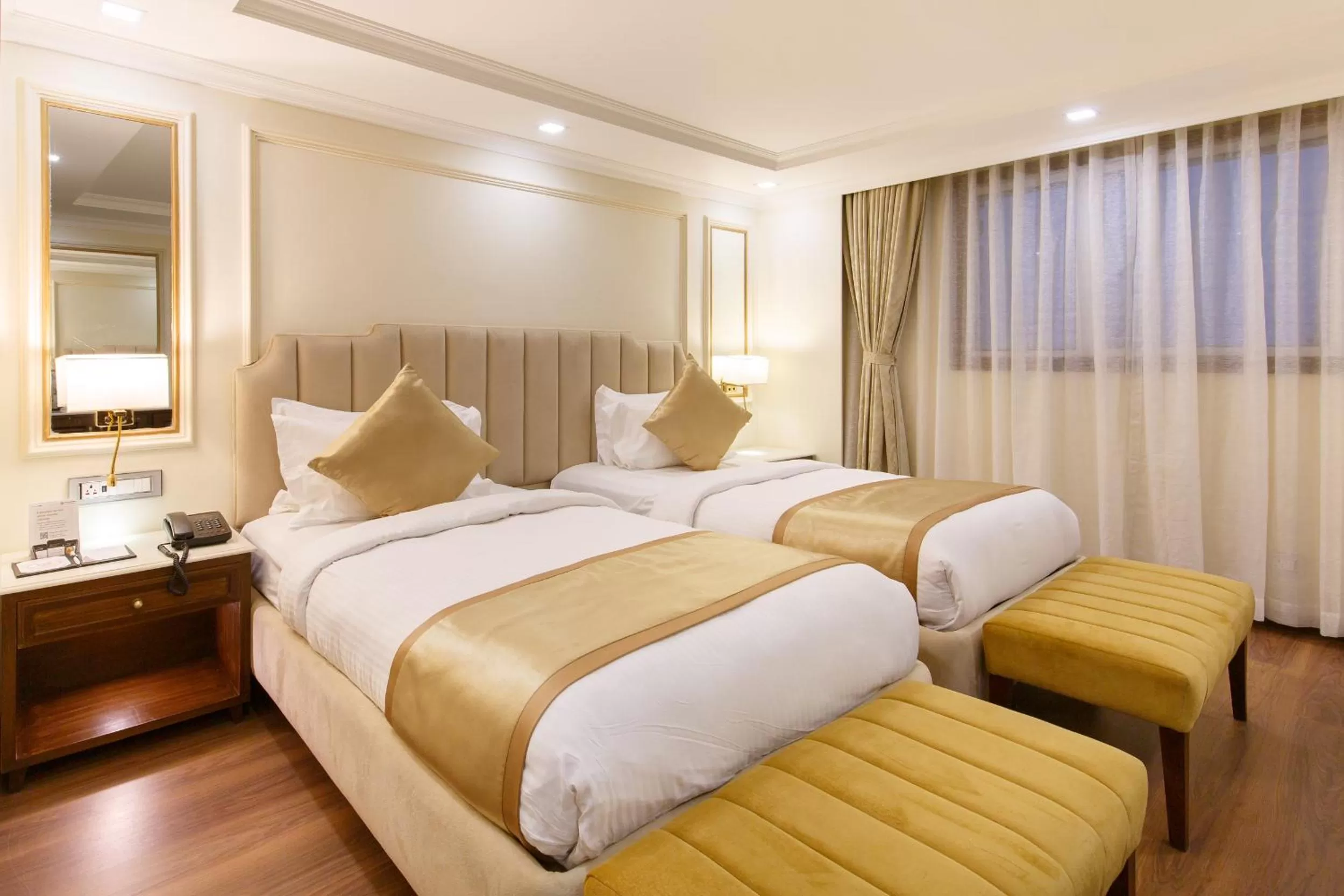 Deluxe Twin Room - Early Check-in & Late Check-out by 2 Hrs in Hotel Shanker-Palatial Heritage Kathmandu