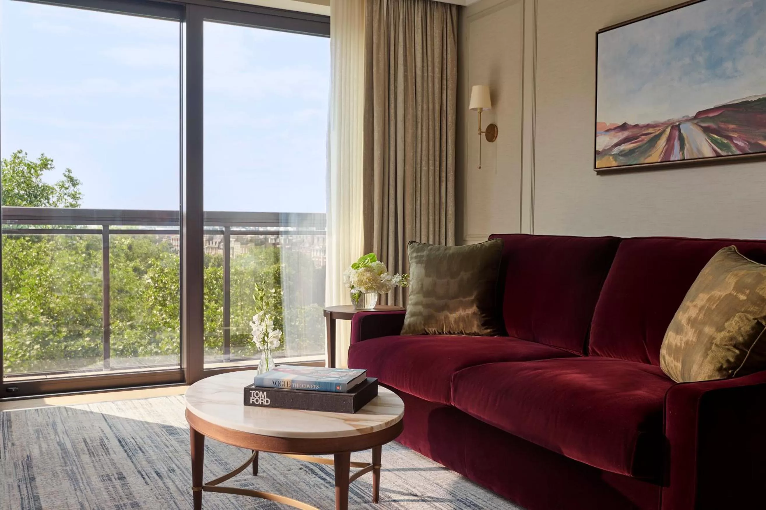 Junior Suite with exclusive access to Cadogan private gardens in Jumeirah Carlton Tower London