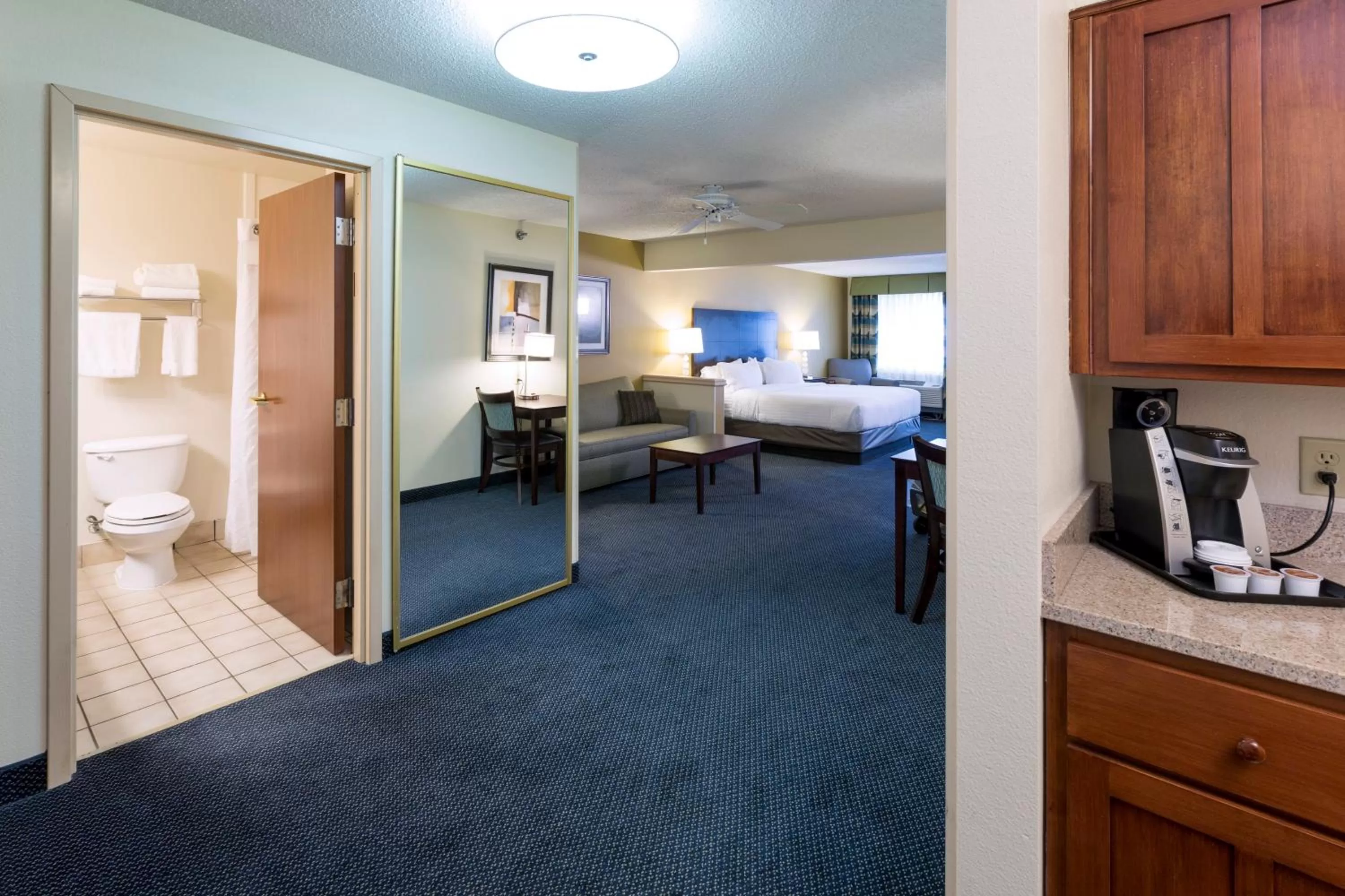 King Suite with Lake View in Holiday Inn Express Hotel & Suites-Saint Joseph by IHG