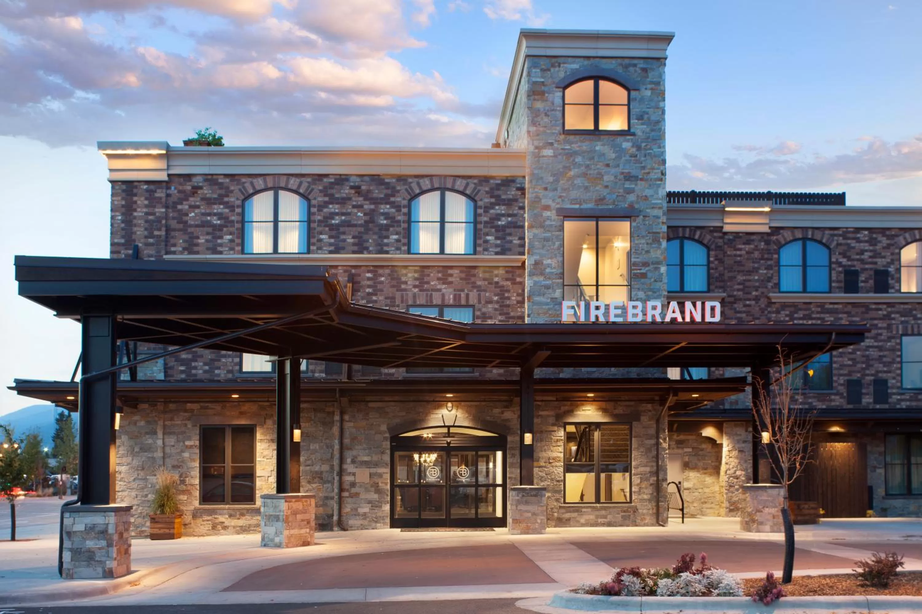 Property building in Firebrand Hotel