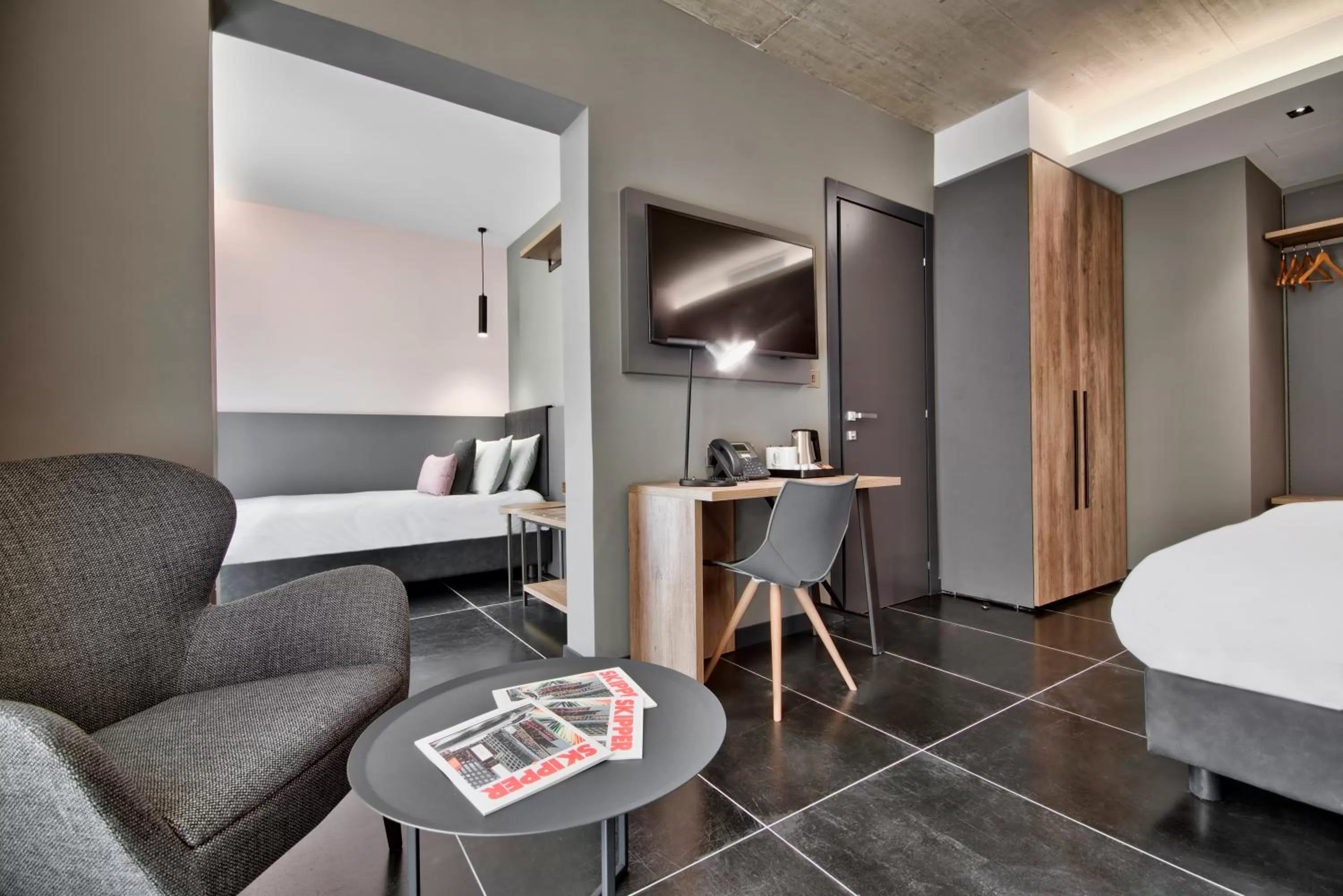 Quadruple Room with Balcony in Number 11 St Julian's Malta - Handwritten Collection