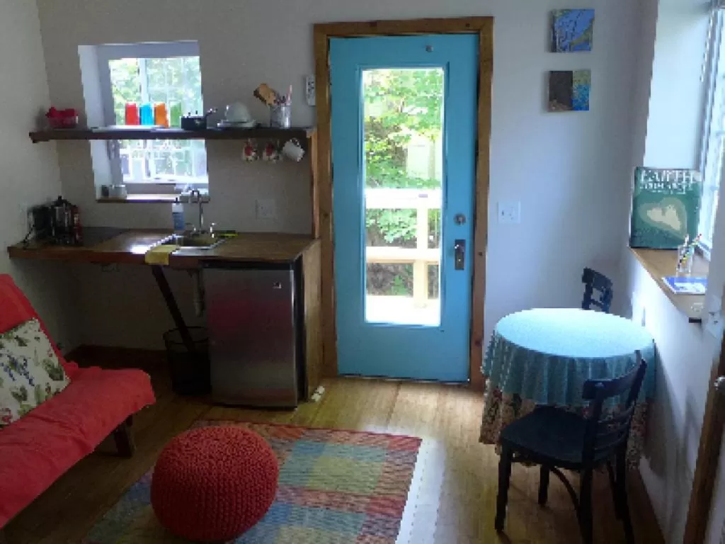 Studio with Garden View in Morning Glory B&B Woodstock NY