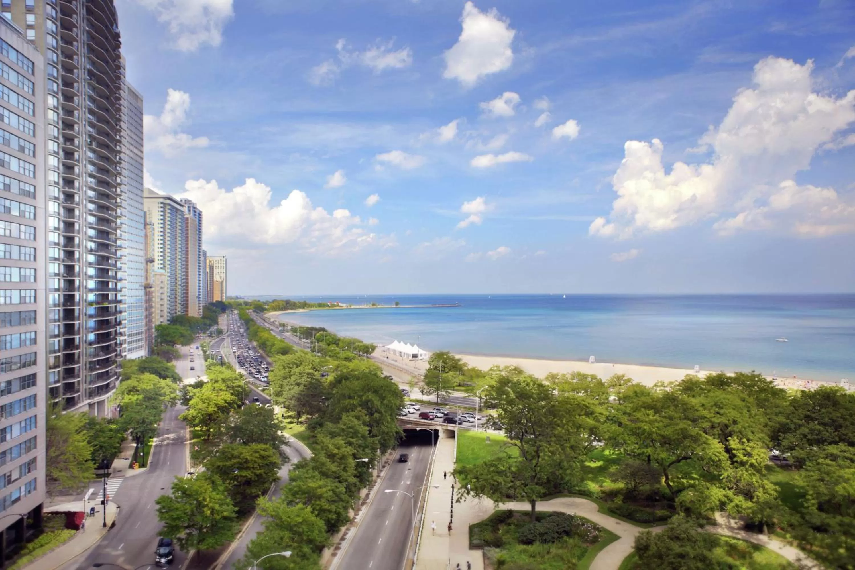 King Room with Lake View - Hearing Accessible in The Drake Hotel