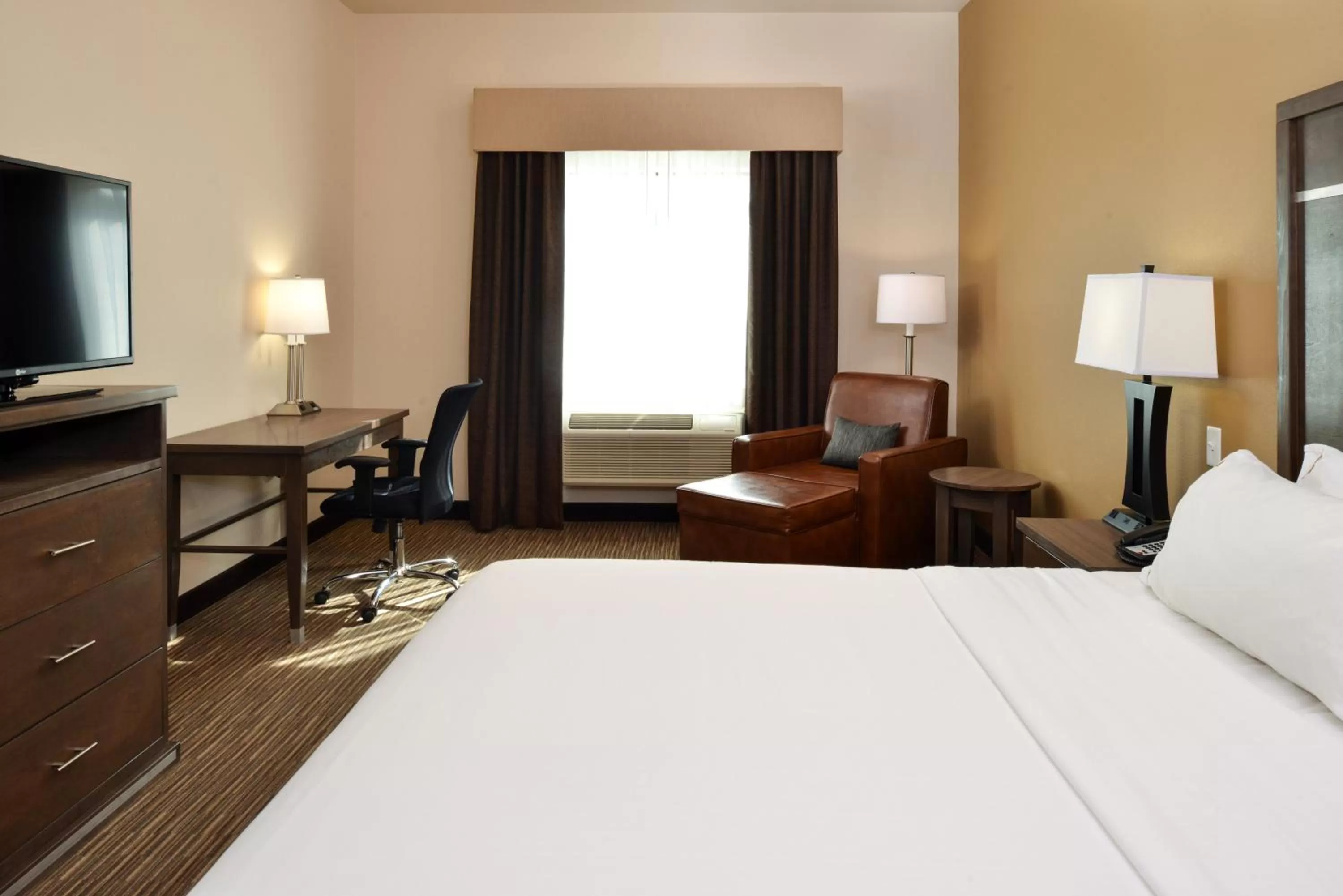 Standard King Room with Roll-in Shower - Mobility Accessible in Holiday Inn Express & Suites Globe by IHG