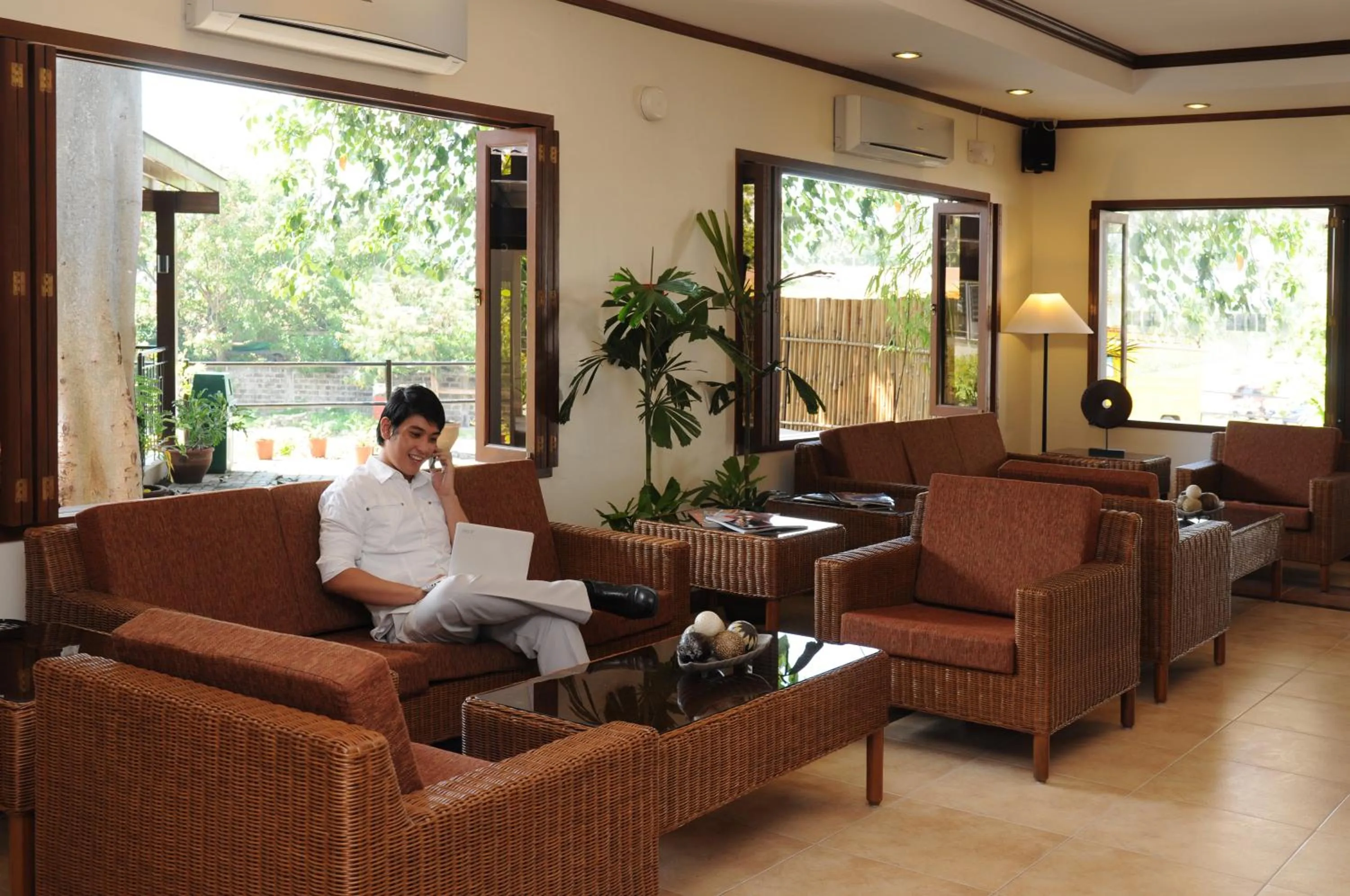 Lobby or reception in Hotel Tropika