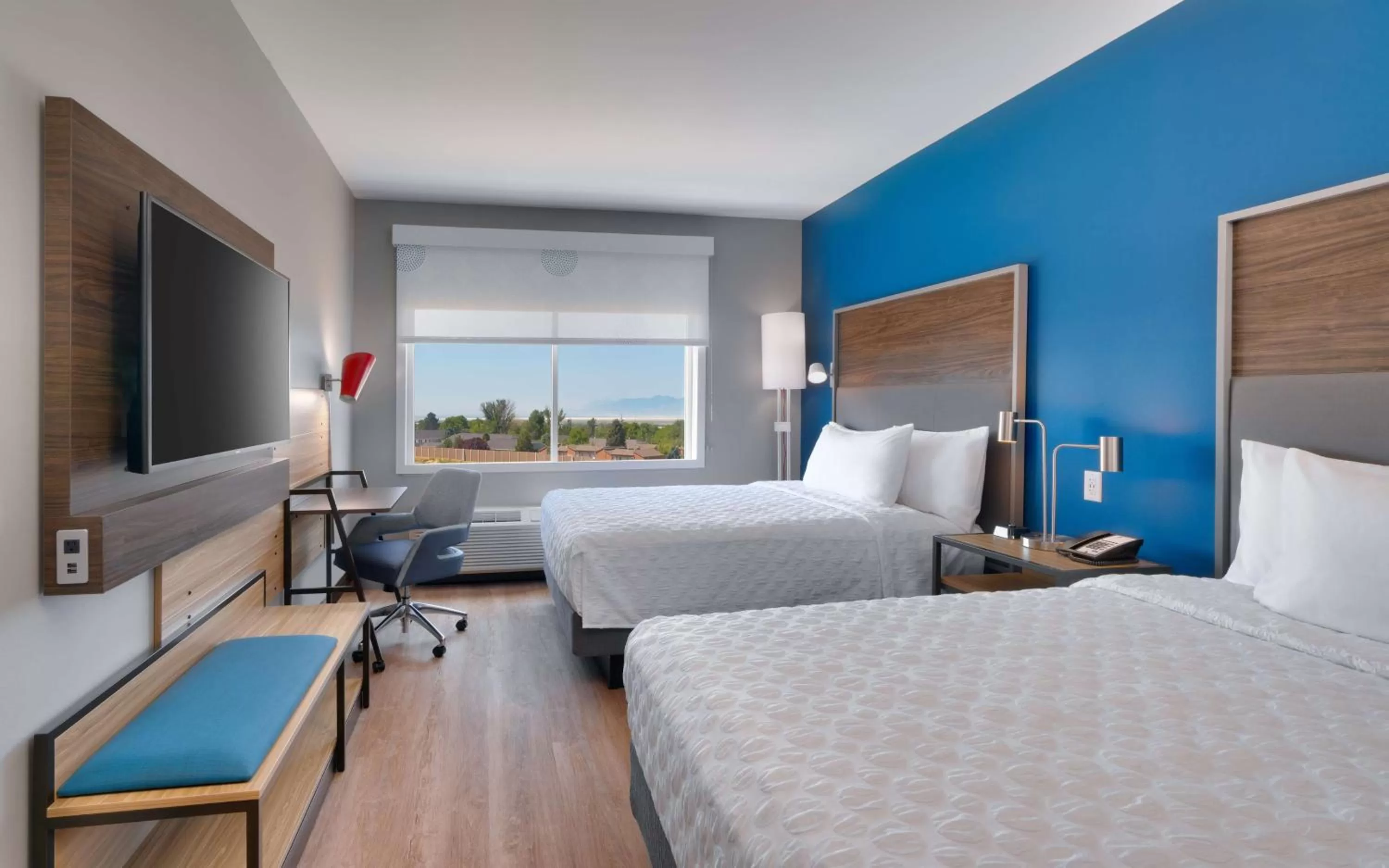 Queen Room with Two Queen Beds - Mobility Access in Tru By Hilton Clearfield Hill Air Force Base, Ut