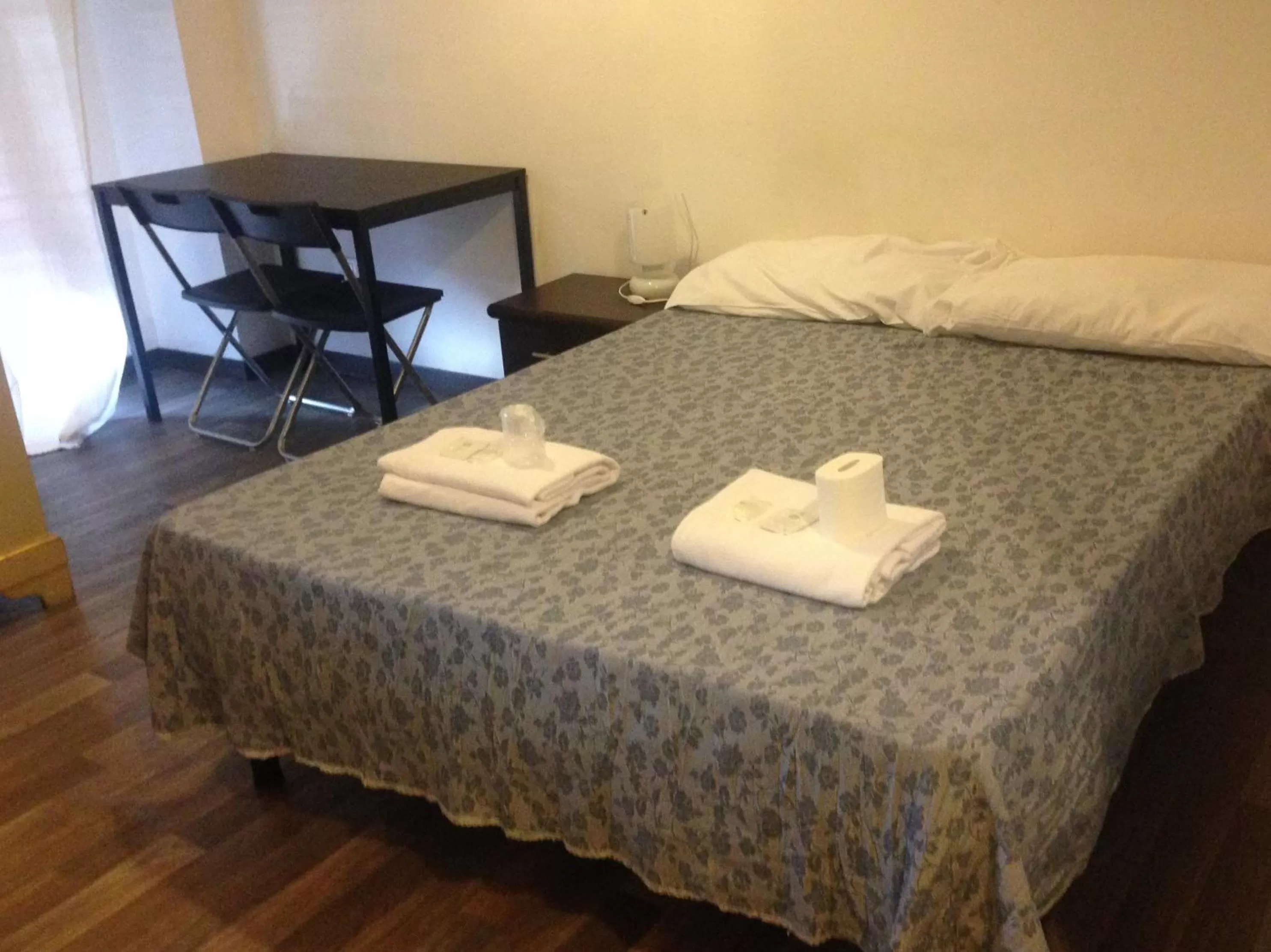 Bed in Radio Hotel