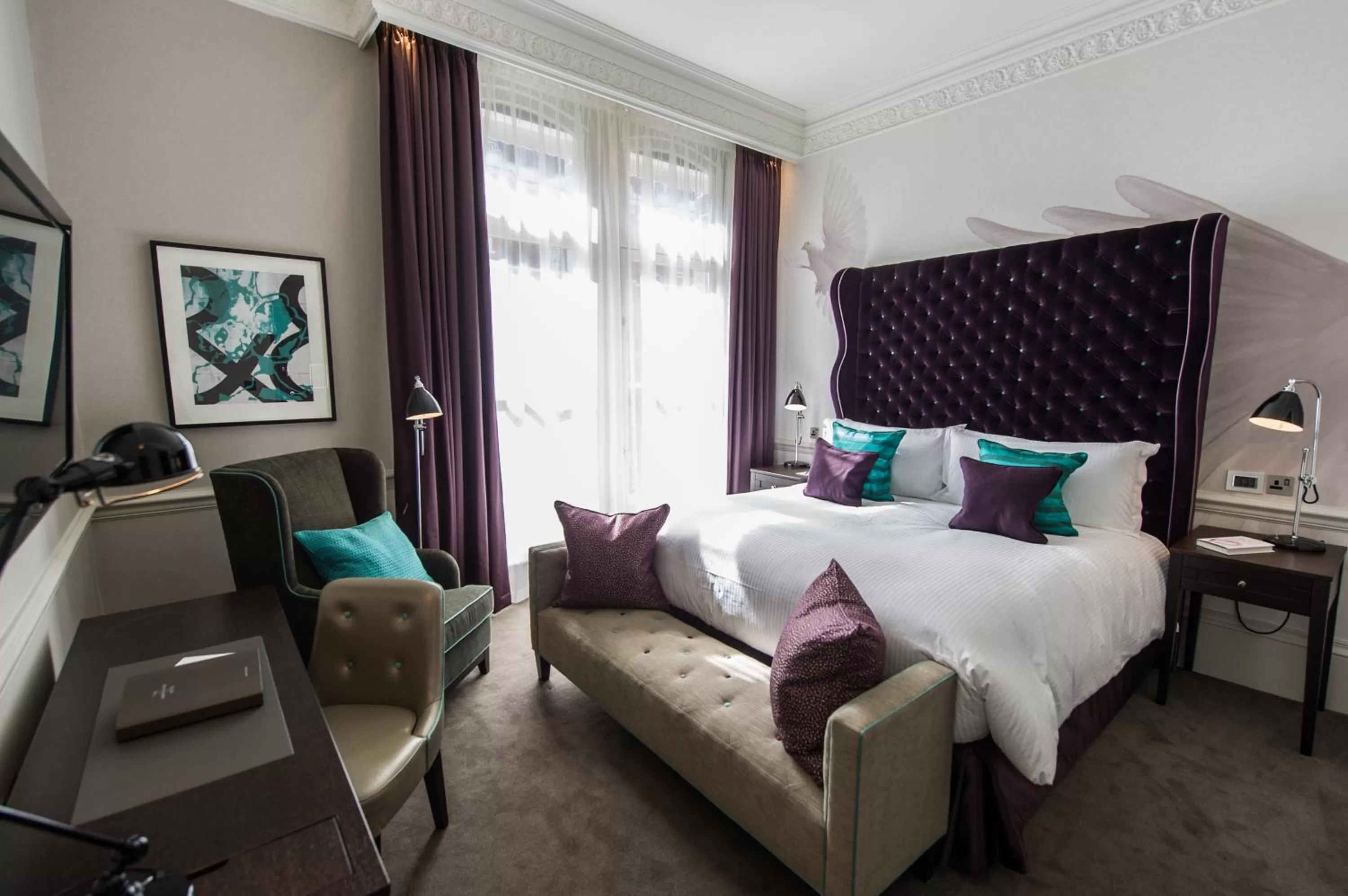 Deluxe Double Room in The Ampersand Hotel - Small Luxury Hotels of the World