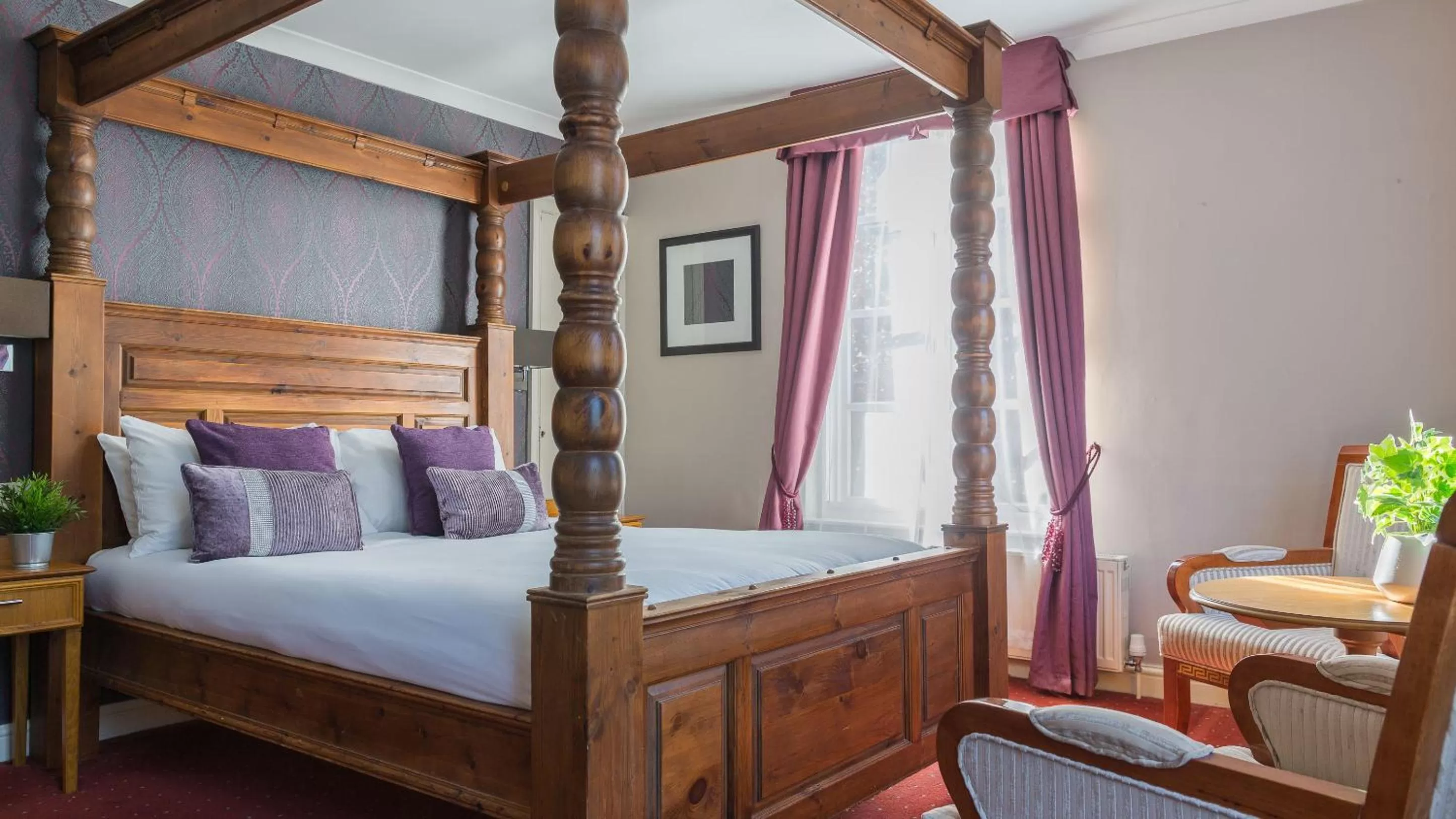 Four Poster in Muthu Clumber Park Hotel and Spa
