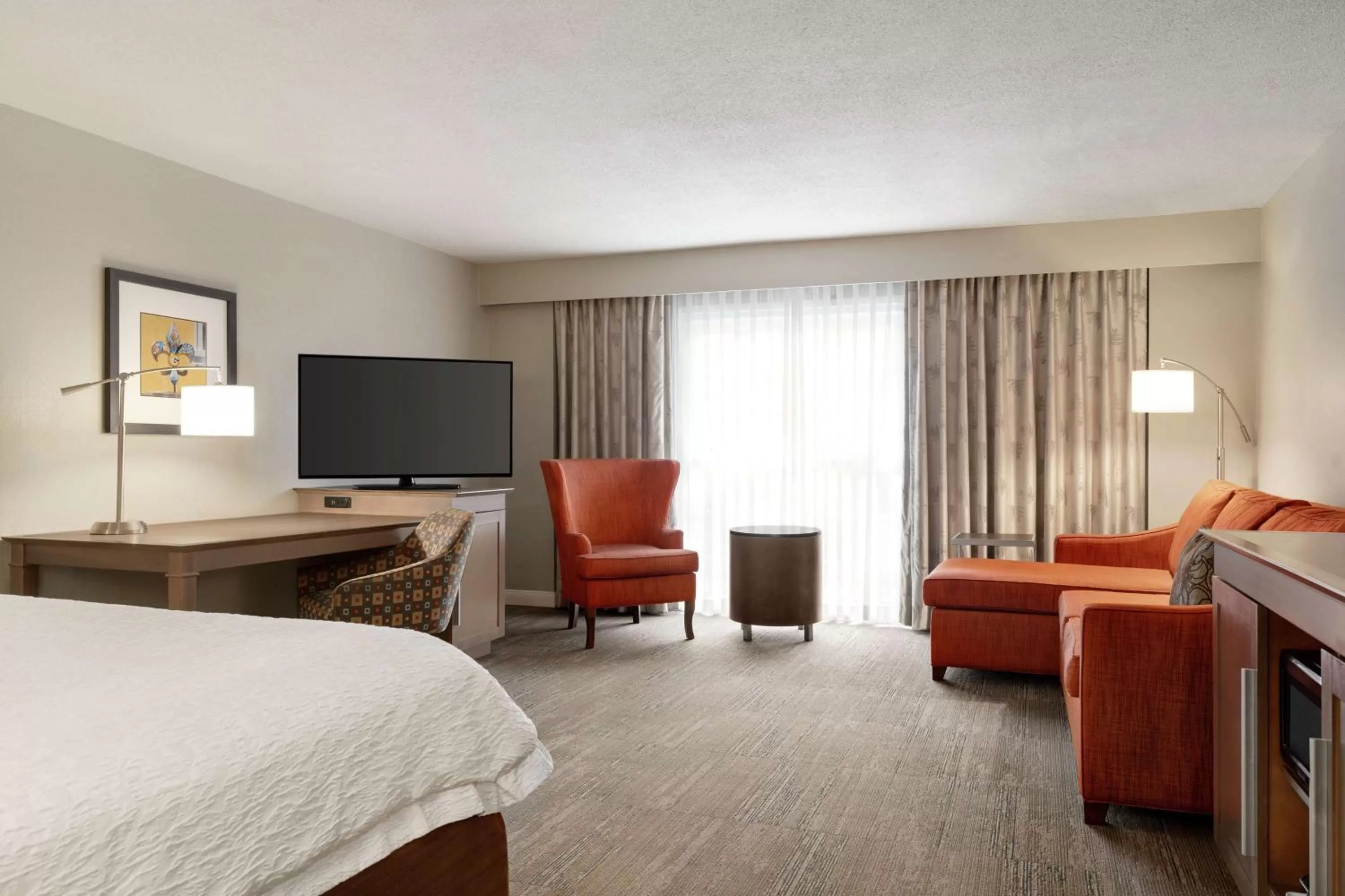 King Suite with Spa Bath - Non-Smoking in Hampton Inn New Orleans/St.Charles Ave